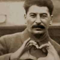 Joseph Stalin with Heart