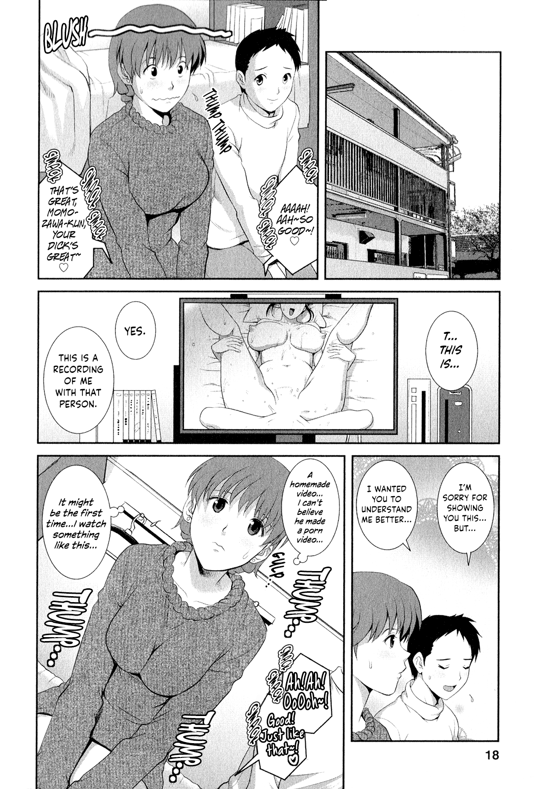 Page 21 of [Saigado] Hitozuma Audrey-san no Himitsu ~30-sai kara no Furyou Tsuma Kouza~ - Vol. 2 Ch. 9~12 [English] {Hennojin}