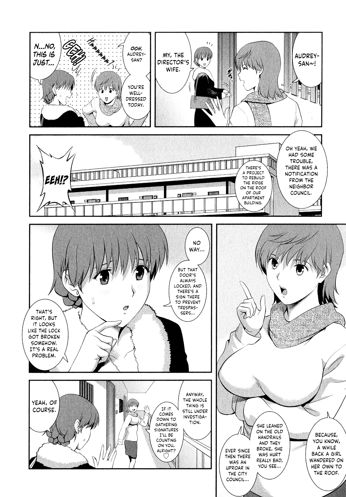 Page 31 of [Saigado] Hitozuma Audrey-san no Himitsu ~30-sai kara no Furyou Tsuma Kouza~ - Vol. 2 Ch. 9~12 [English] {Hennojin}