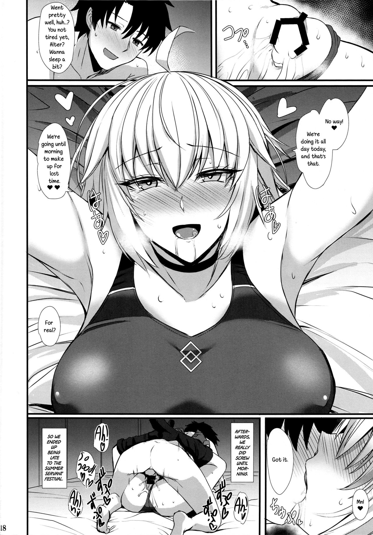Ryuu no Majo to Mizugi Ecchi Suru | Swimsuit Sex With The Dragon Witch page 19 featuring gudao fate grand order parody - sole female sole male hentai manga - read online free