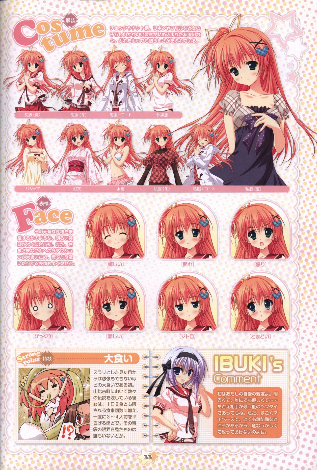 Hoshizora e Kakaru Hash visual fanbook - Page 35