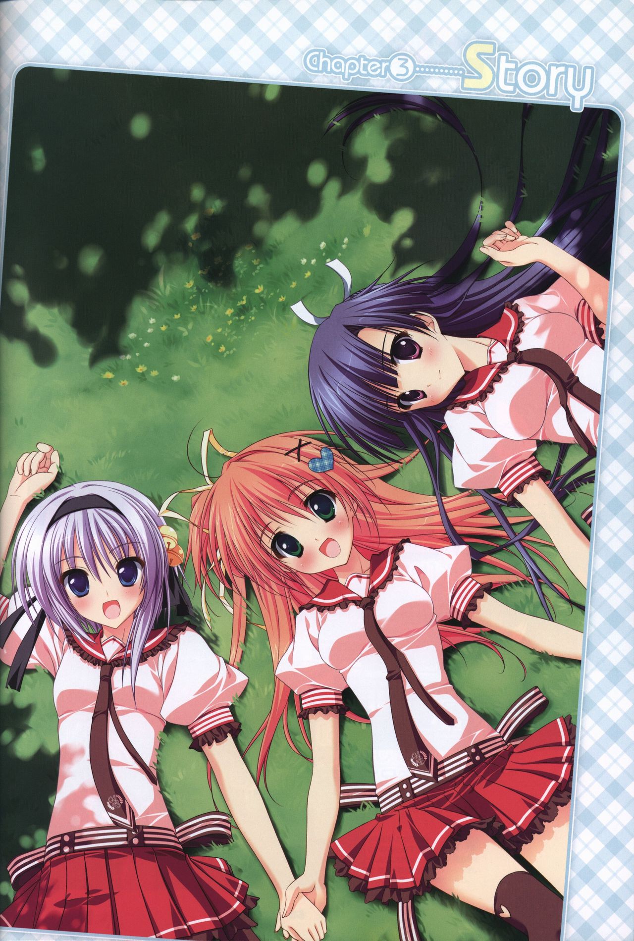 Hoshizora e Kakaru Hash visual fanbook page 53 - artbook hentai manga - read online free