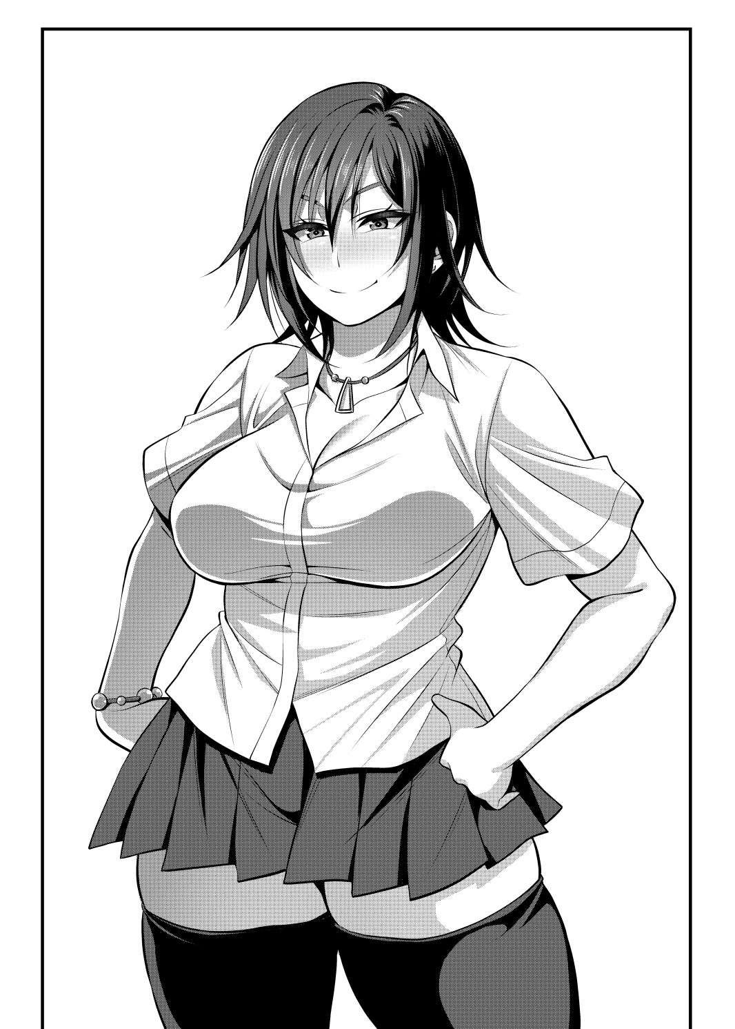 Nekura Megane ♀ | The Creepy Glasses Girl page 195 original parody - sole male nakadashi hentai manga - read online free