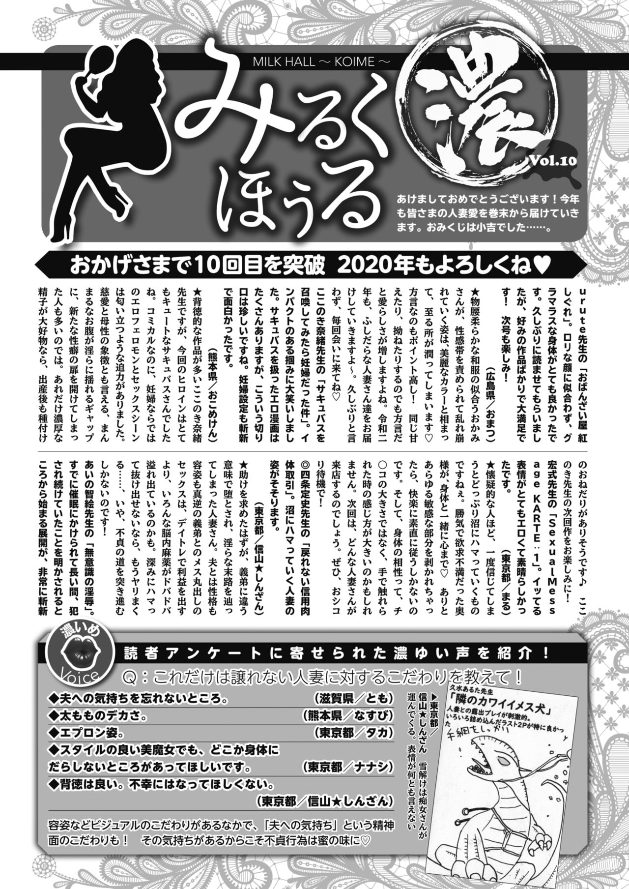 COMIC HOTMiLK Koime Vol. 20 page 254 - nakadashi beauty mark hentai manga - read online free