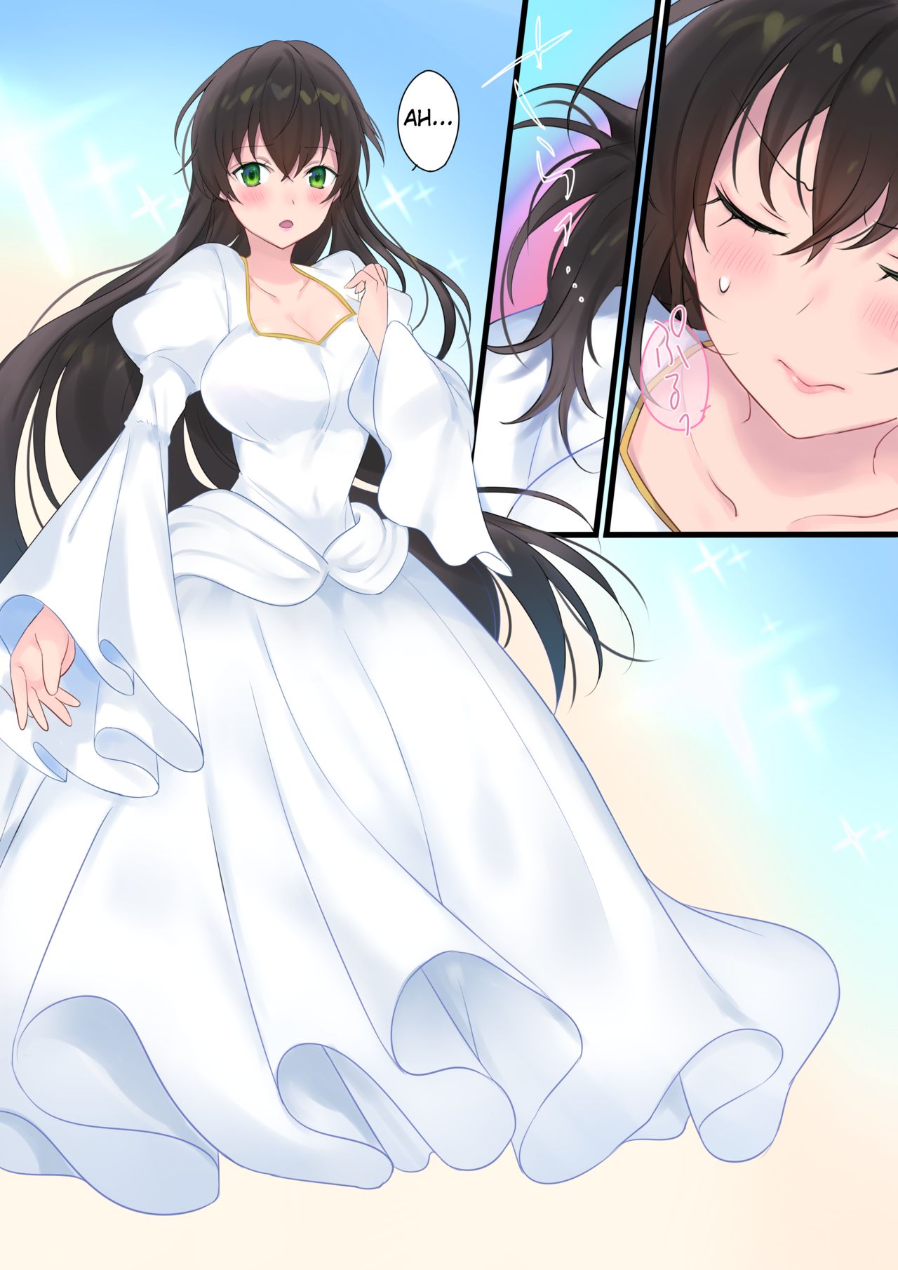[Mashiro no Hihoukan (Hiiragi Popura, Kakizato)] Eien, Kaimasu ~Mahou de "Hime" ni Sareta Yuusha to, Maou no Monogatari~ | Forever a Bride: The Story of a hero magically turned into a "princess" and a Demon King [English] - Page 11