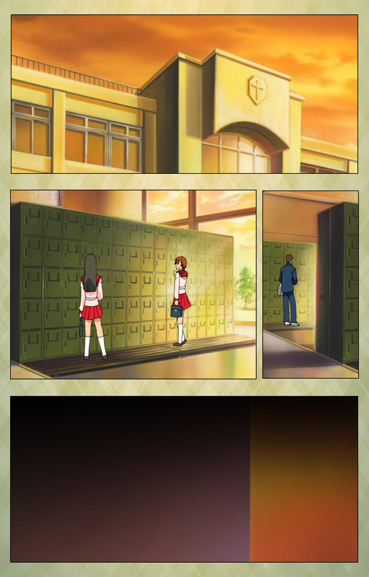 Gakuen Kanzenban page 147 - full color mosaic censorship hentai manga - read online free