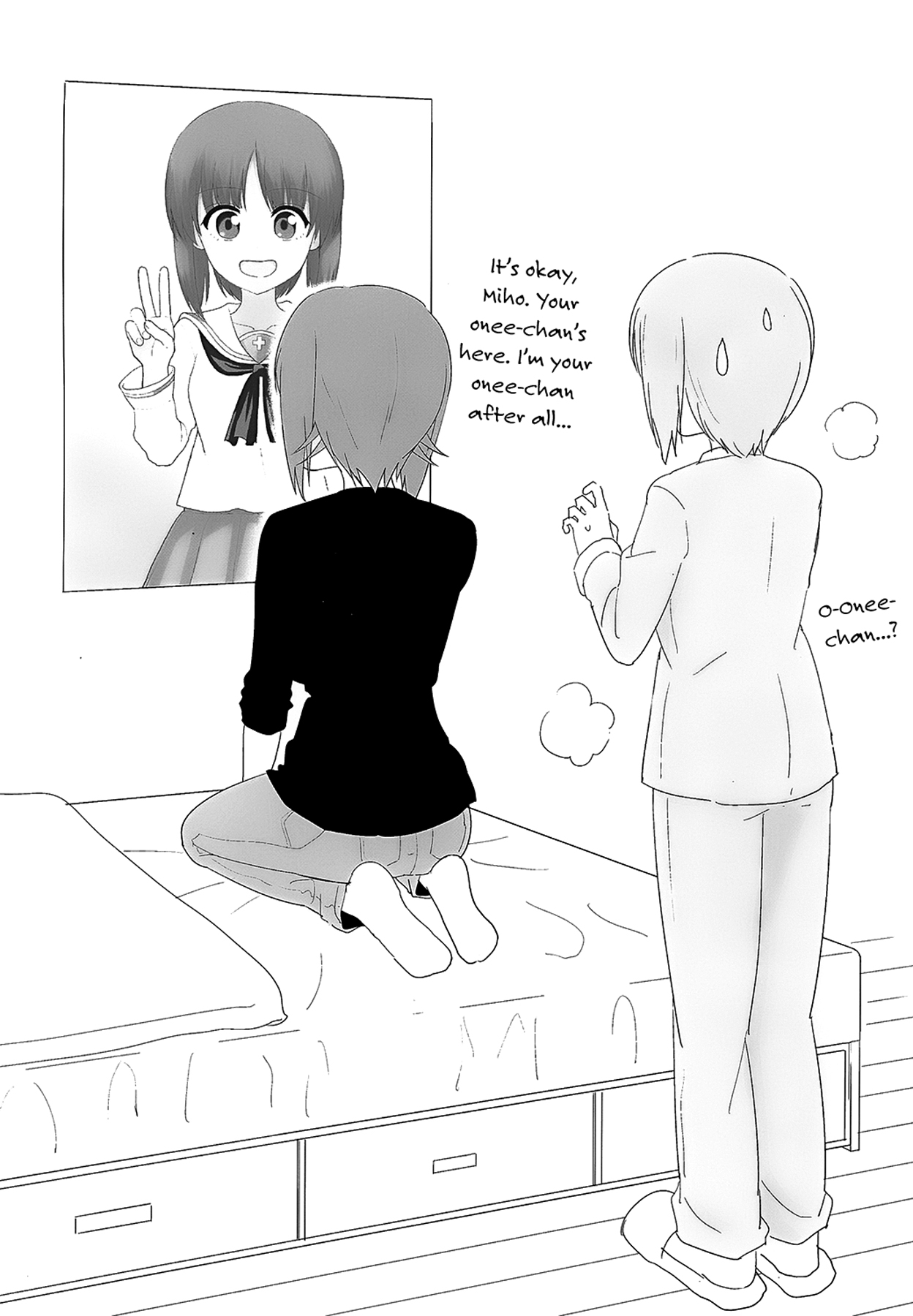 Maho to Chovy wa mada Tsukiawanai | Maho and Chovy Are Still Not Dating page 17 featuring chiyomi anzai girls und panzer parody - yuri females only hentai manga - read online free