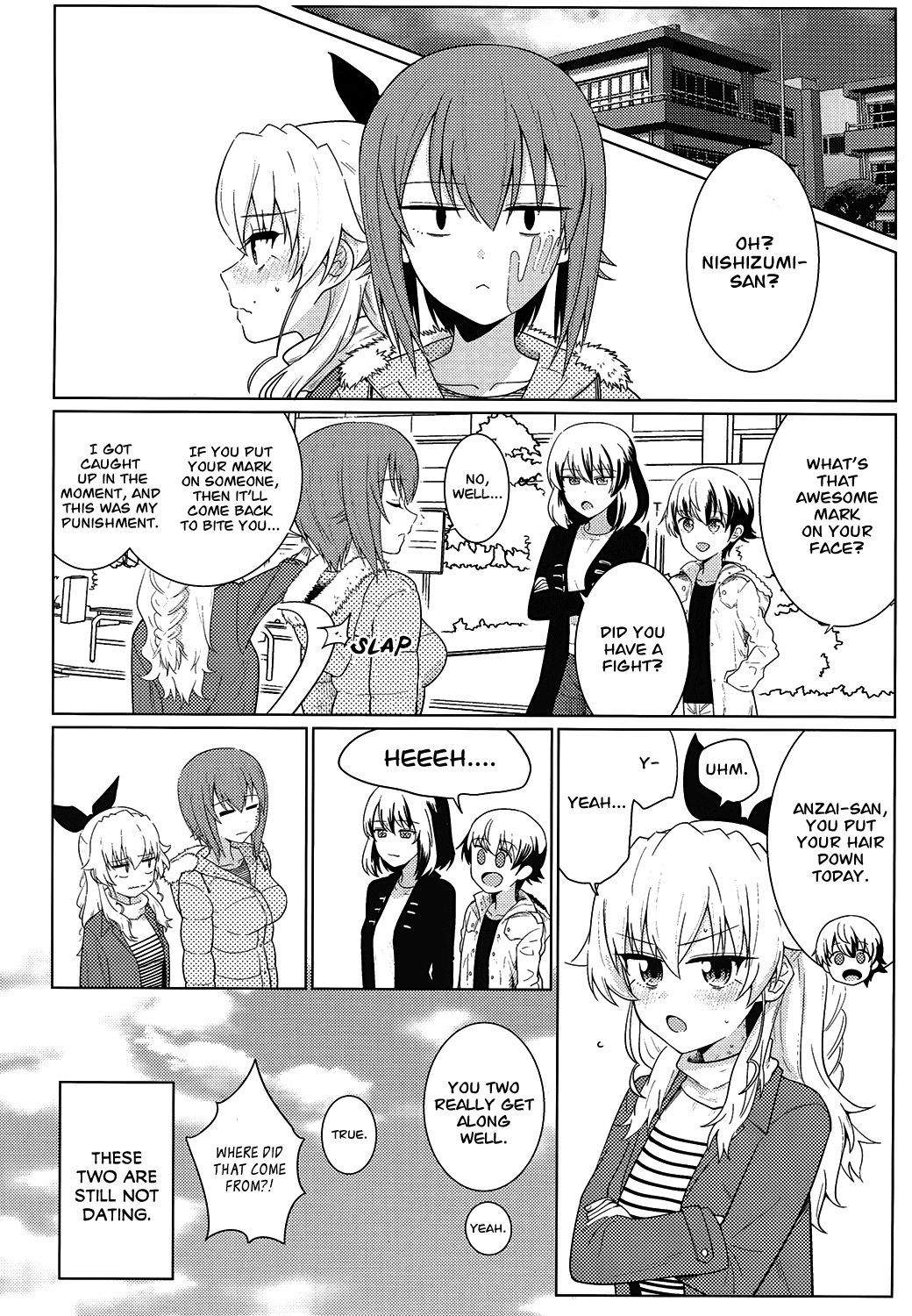 Maho to Chovy wa mada Tsukiawanai | Maho and Chovy Are Still Not Dating page 43 featuring chiyomi anzai girls und panzer parody - yuri females only hentai manga - read online free