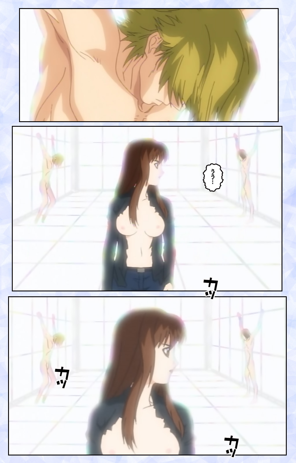 Kurohime ― Shikkoku no yakata ― Kanzenban page 66 - full color mosaic censorship hentai manga - read online free