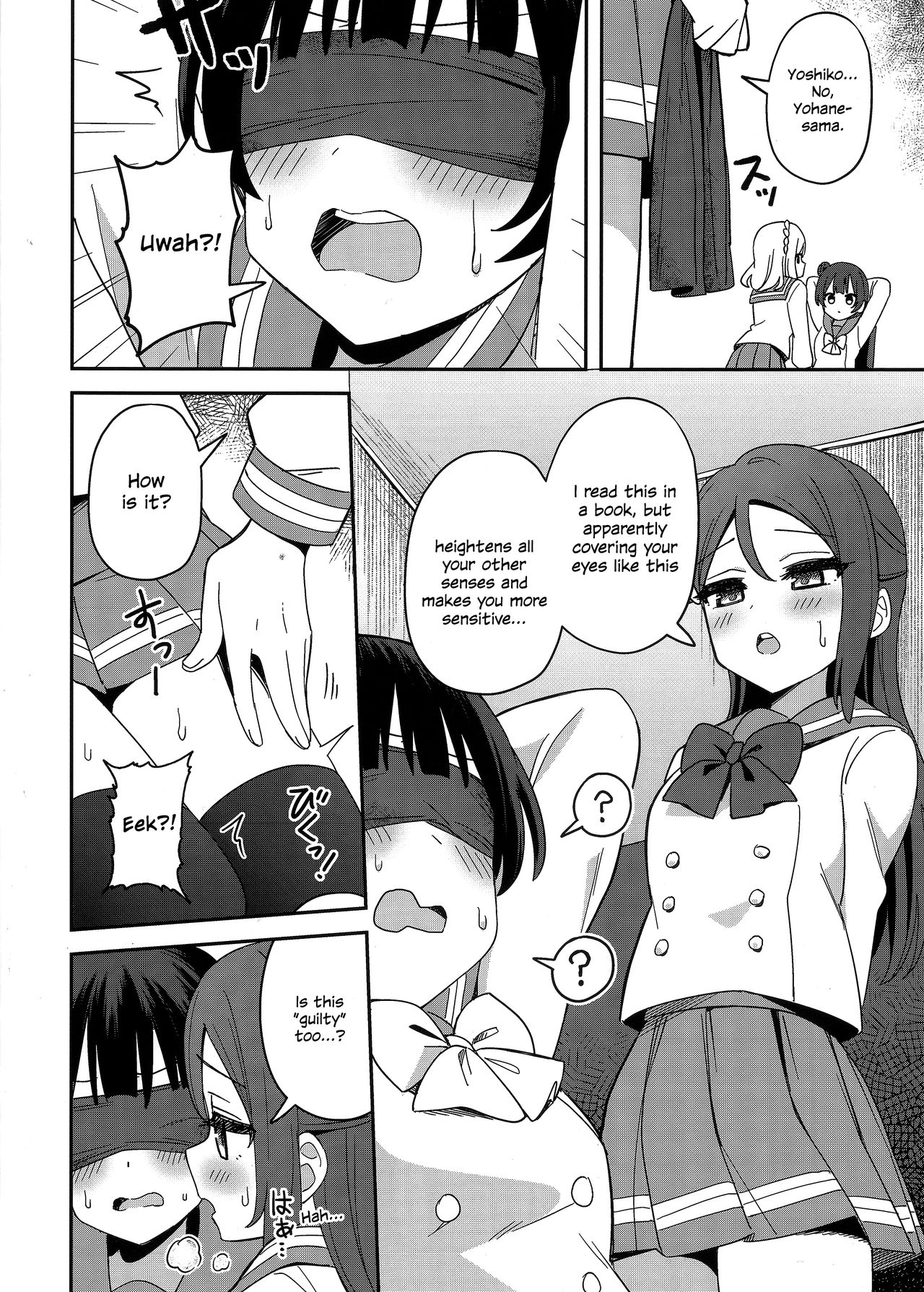 (C97) [Deadnoodles] Datenshi-sama, Kore mo "Guilty" desu ka? | Fallen Angel-sama, Is This Guilty Too? (Love Live! Sunshine!!) [English] {/u/ scanlations} - Page 9