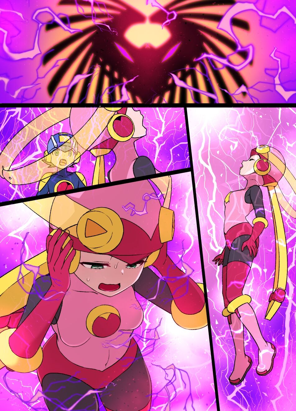Page 19 of [Kusayarou] Rockman.EXE Akuochi Roll & Sakurai Mayl Manga (Rockman.EXE)