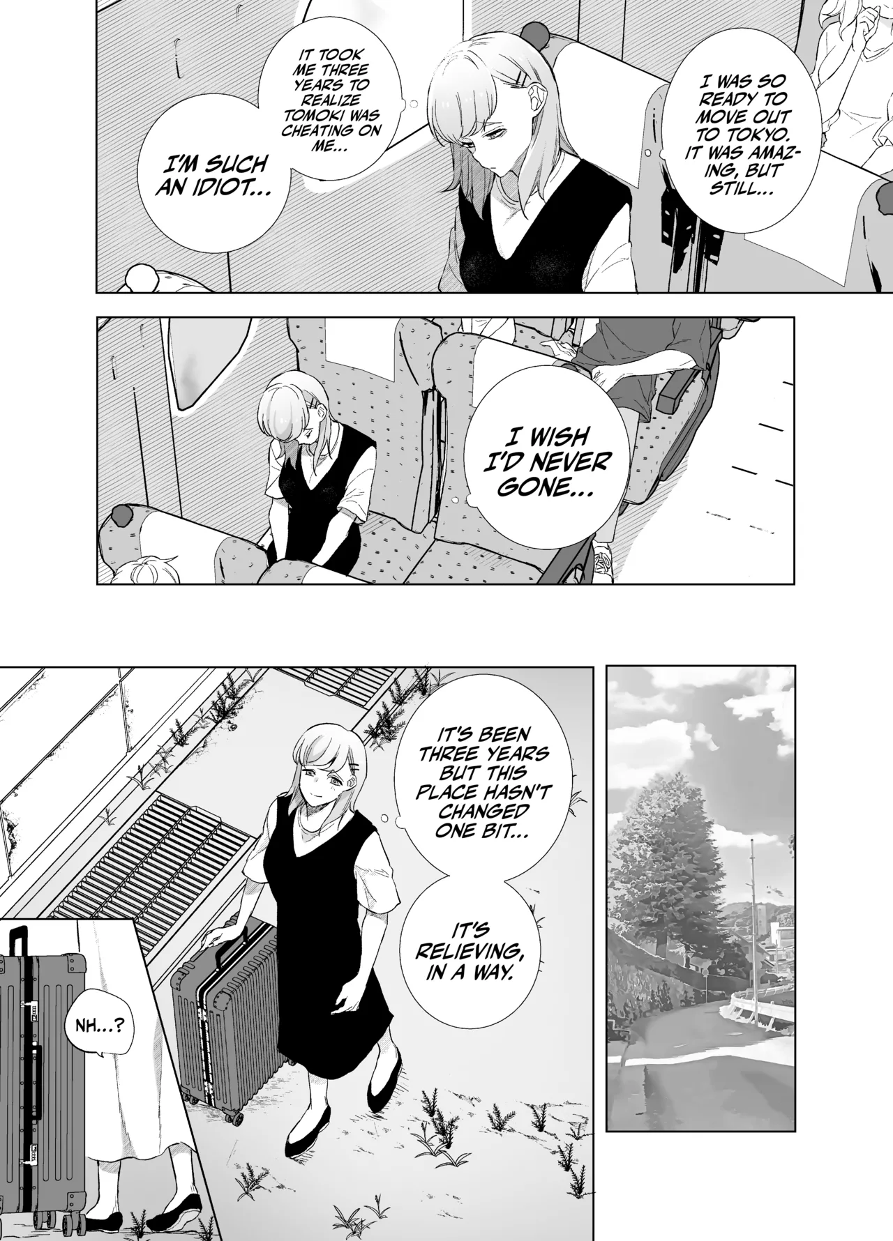 Joukyou Shippai shite Jimoto ni Modottara Osananajimi ga mattemashita。 page 2 full