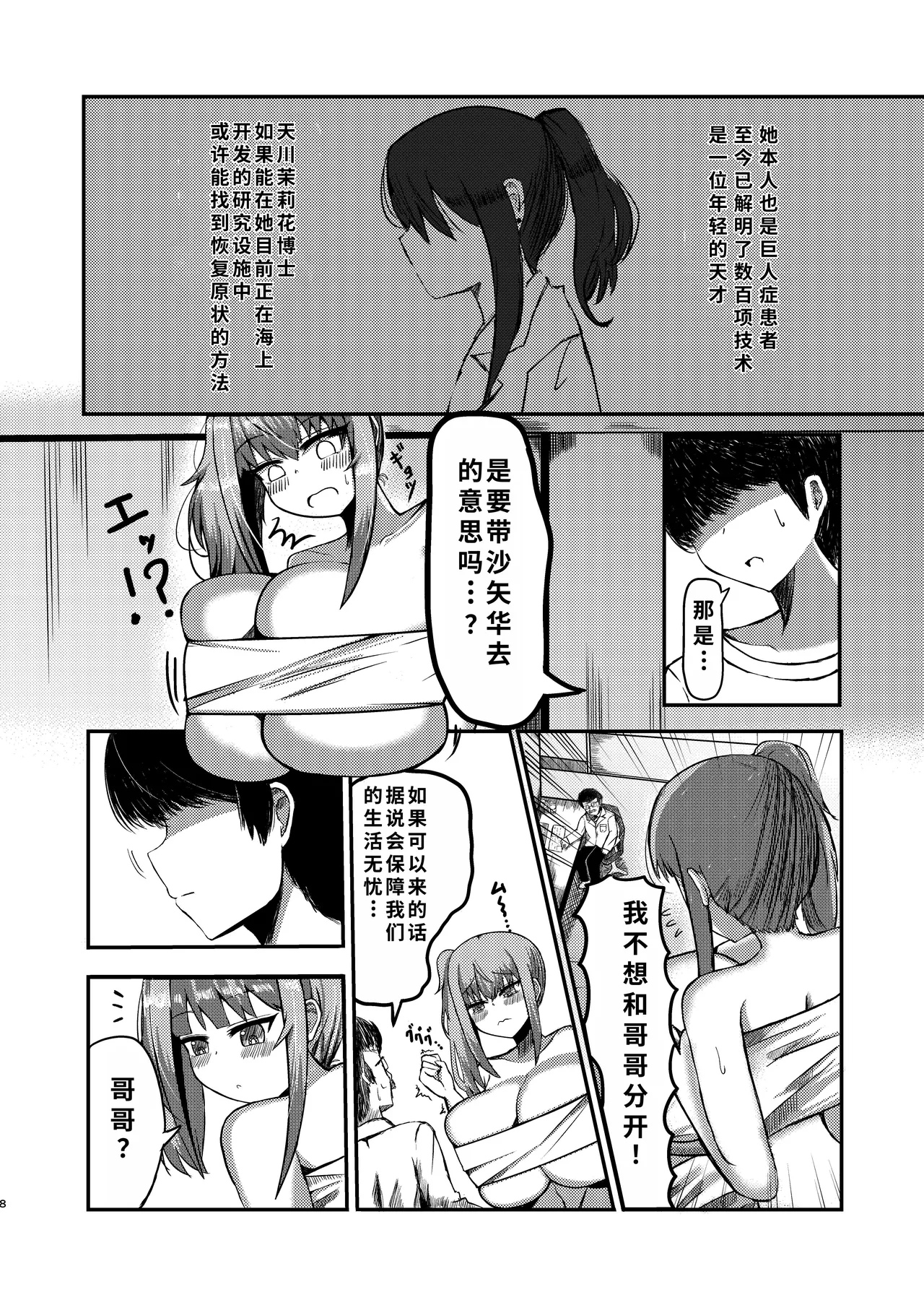 Page 7 of [ぽった～る (ポッター・L)] でかいも! ビルより大きい妹が街の支配者になる話 [DL版][ai翻译]