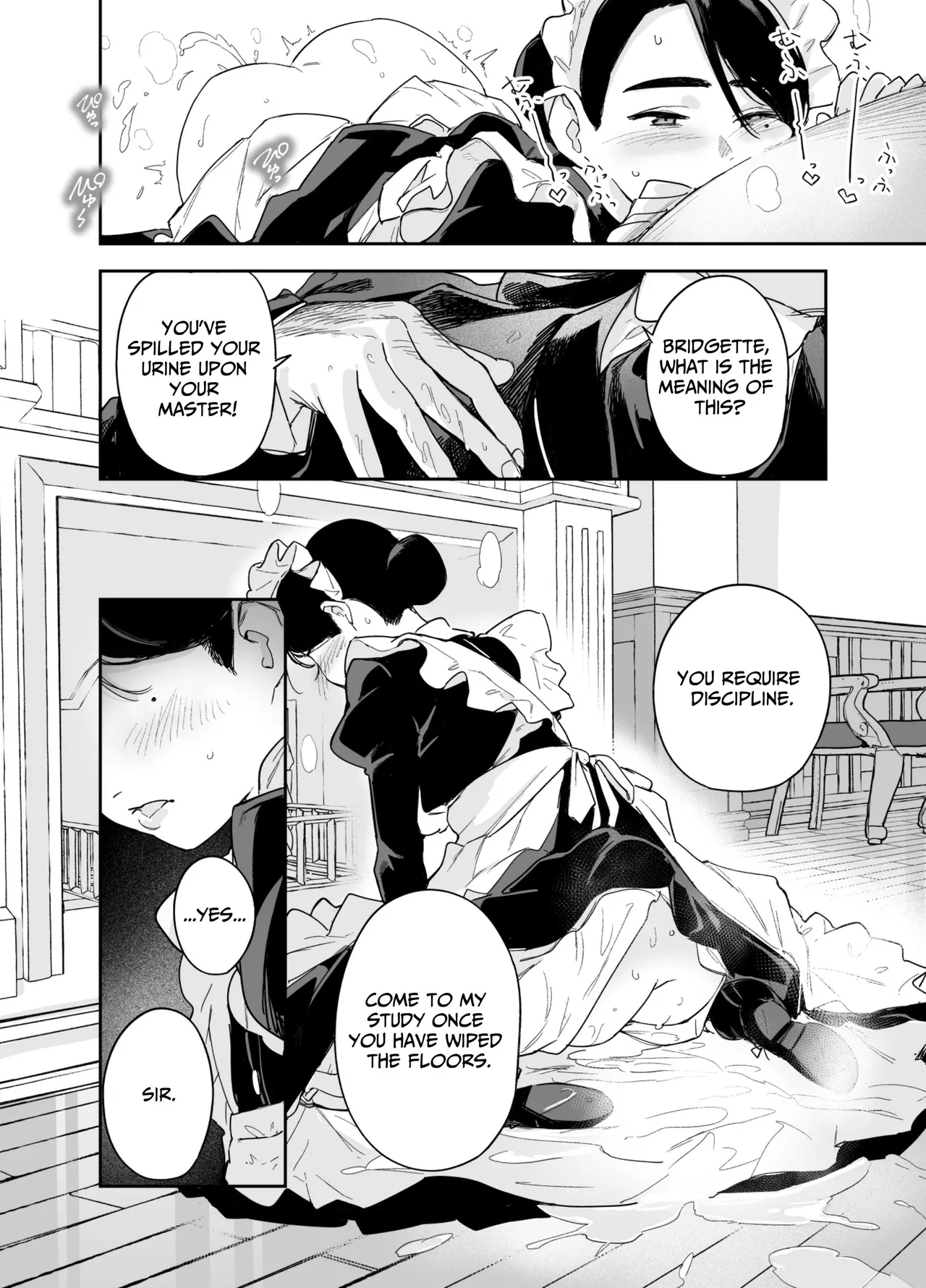 Wagaya no Housemaid Bridget Sei no Gohoushi ~Danro Souji kara Kozukuri made~ | My Housemaid Bridget's Sexual Services ~From Cleaning Fireplaces To Procreative Sex~ page 9 full