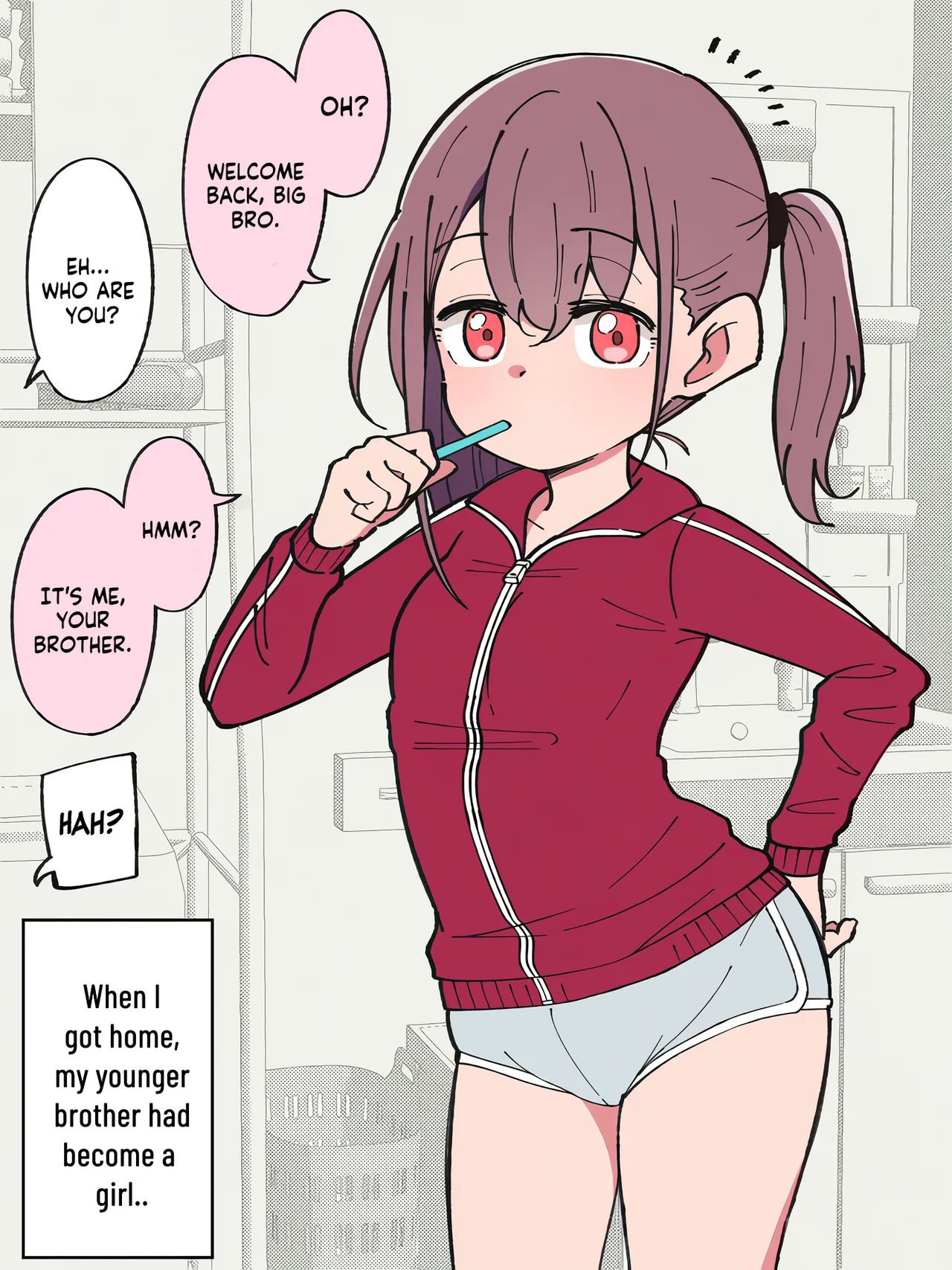 Aniki no Kanojo ni Naru, Onnanoko ni Nacchatta Otouto. 1 | How The Little Brother Who Turned Into A Girl Became His Big Brother's Girlfriend 1 page 2 full