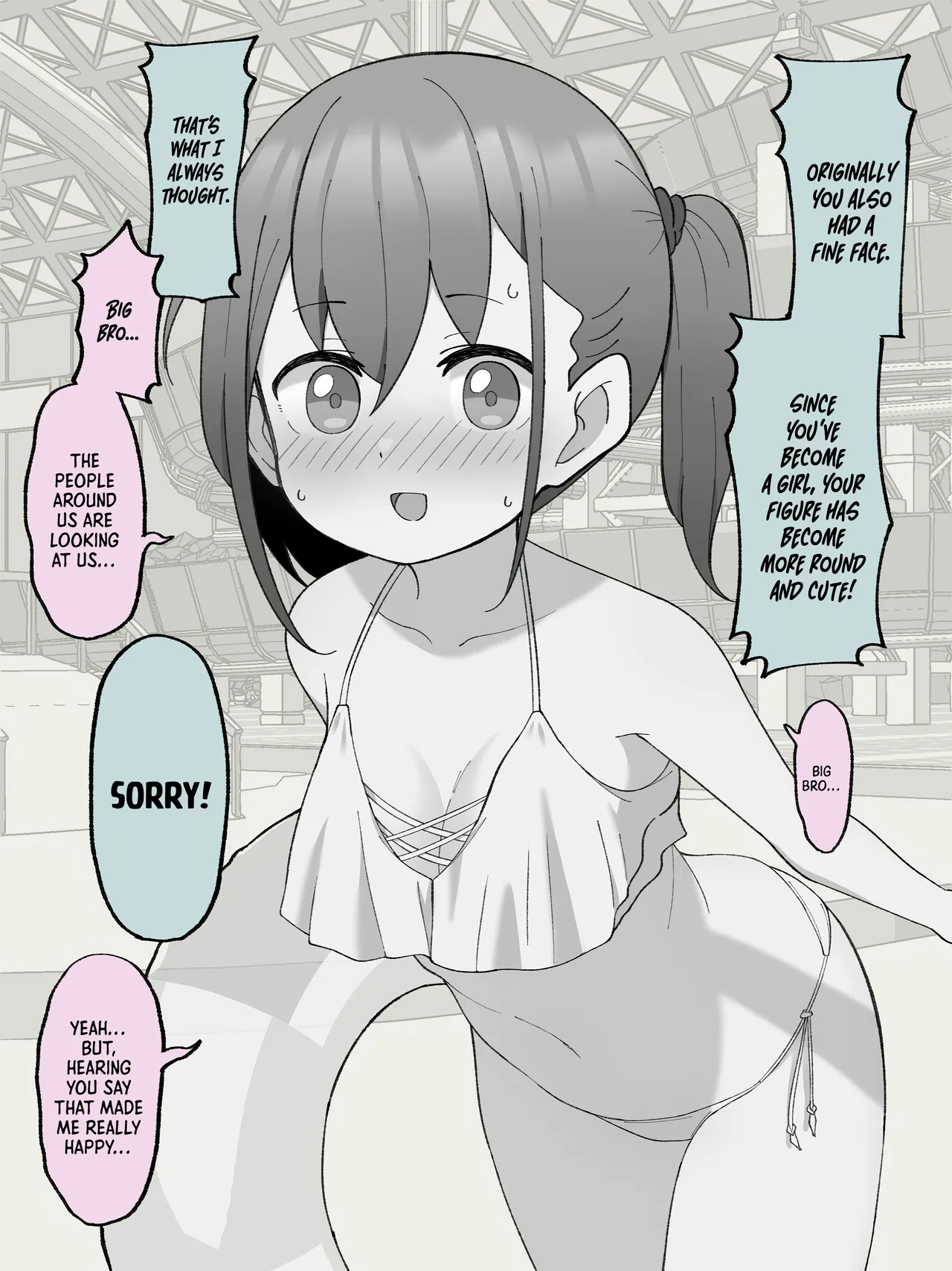 Aniki no Kanojo ni Naru, Onnanoko ni Nacchatta Otouto. 1 | How The Little Brother Who Turned Into A Girl Became His Big Brother's Girlfriend 1 page 239 full