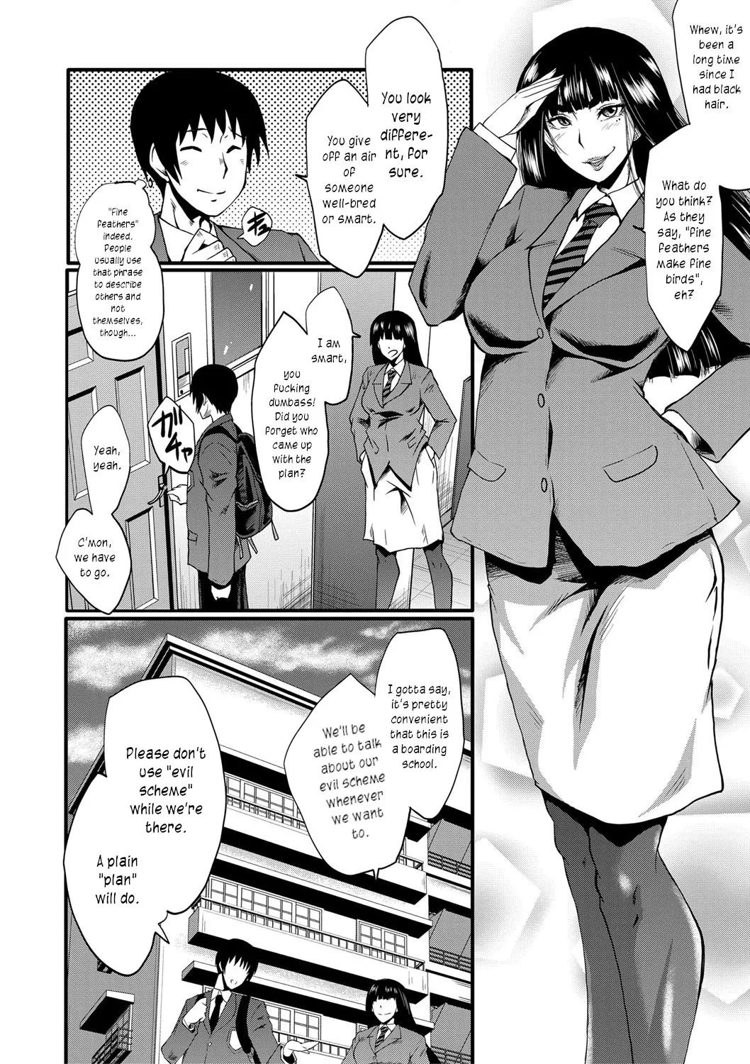 Page 4 of [SINK] Mesu Kyoushi Gakuen Tengoku, Fuck 01 | The Principal of an Academy with only Female Teachers, Part 1 [English] [joobuspaidatr]