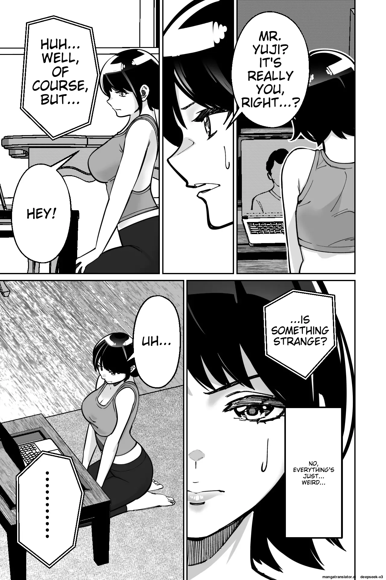 Page 29 of [Tokamosu] Saimin Pilates -Wakazuma, Online Lesson Koushi no Saiminjutsu ni Hamaru- | Hypnotic Pilates - A young wife gets hooked on the hypnosis of her online lesson instructor [English]