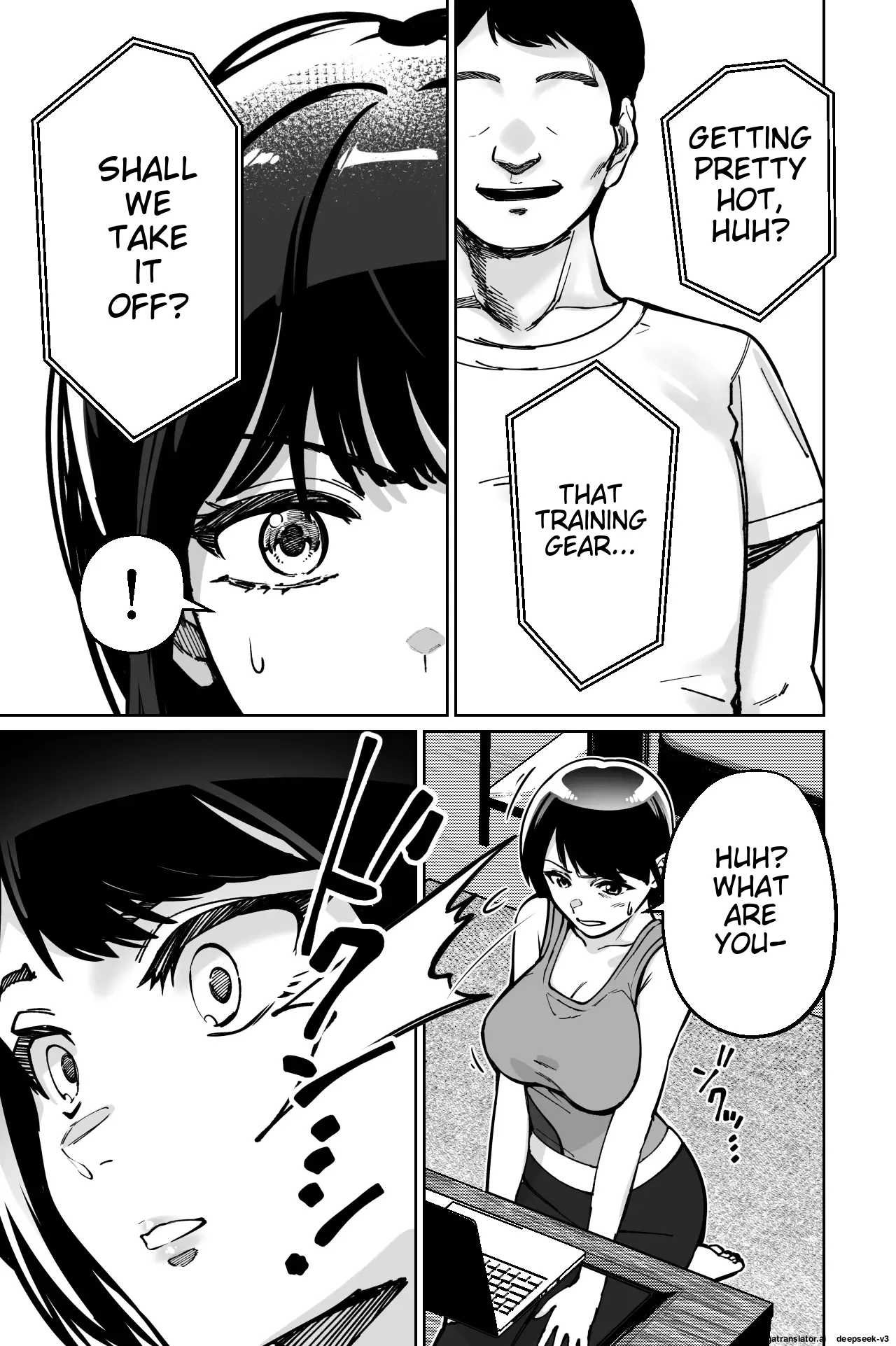 Page 33 of [Tokamosu] Saimin Pilates -Wakazuma, Online Lesson Koushi no Saiminjutsu ni Hamaru- | Hypnotic Pilates - A young wife gets hooked on the hypnosis of her online lesson instructor [English]
