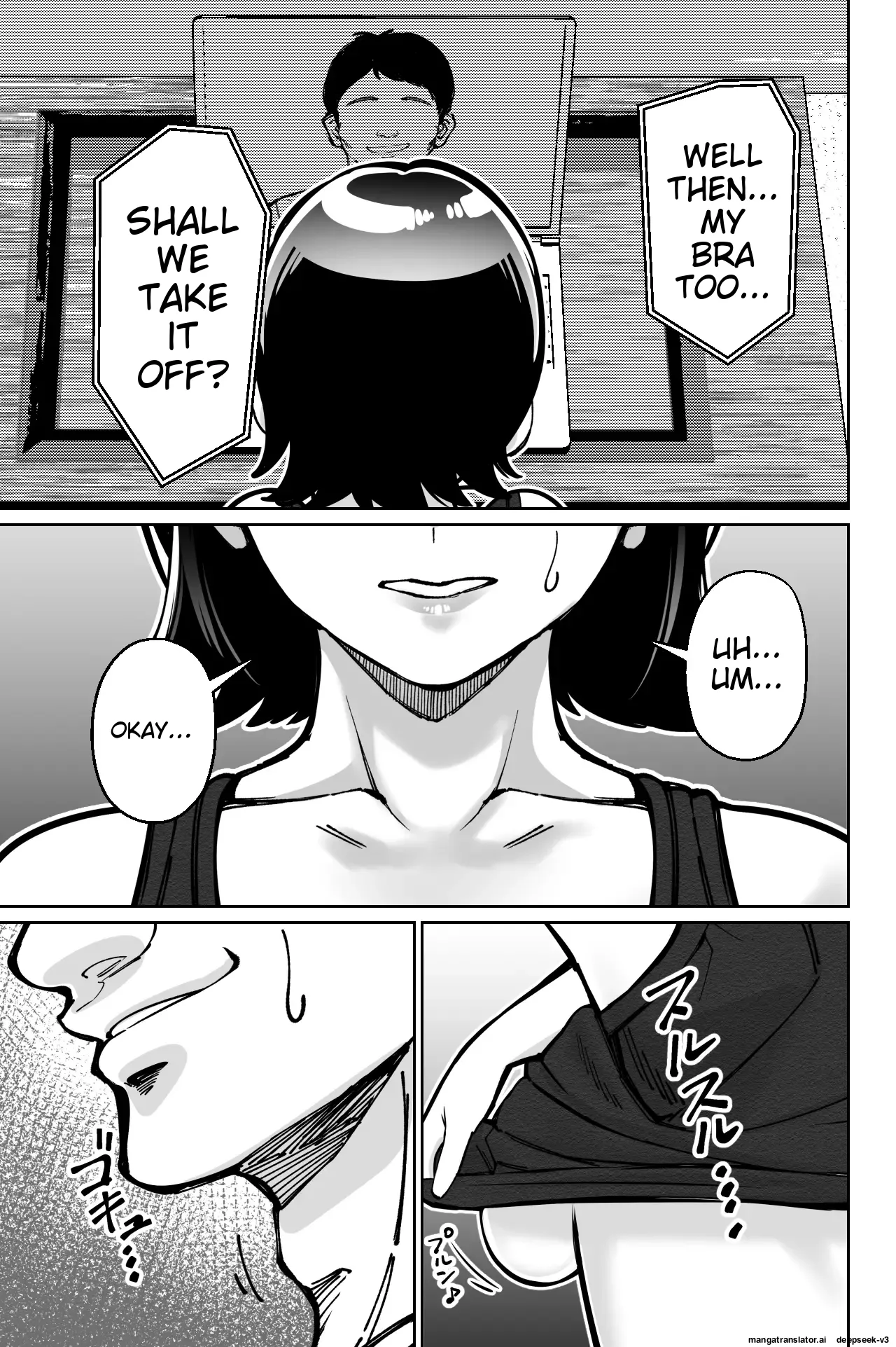 Page 37 of [Tokamosu] Saimin Pilates -Wakazuma, Online Lesson Koushi no Saiminjutsu ni Hamaru- | Hypnotic Pilates - A young wife gets hooked on the hypnosis of her online lesson instructor [English]