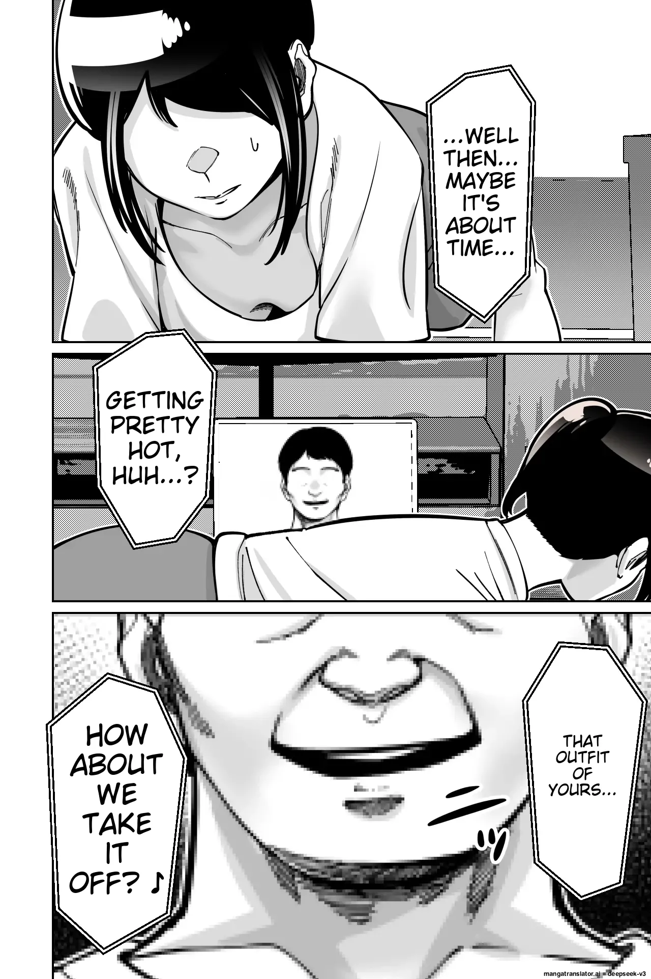 Page 94 of [Tokamosu] Saimin Pilates -Wakazuma, Online Lesson Koushi no Saiminjutsu ni Hamaru- | Hypnotic Pilates - A young wife gets hooked on the hypnosis of her online lesson instructor [English]