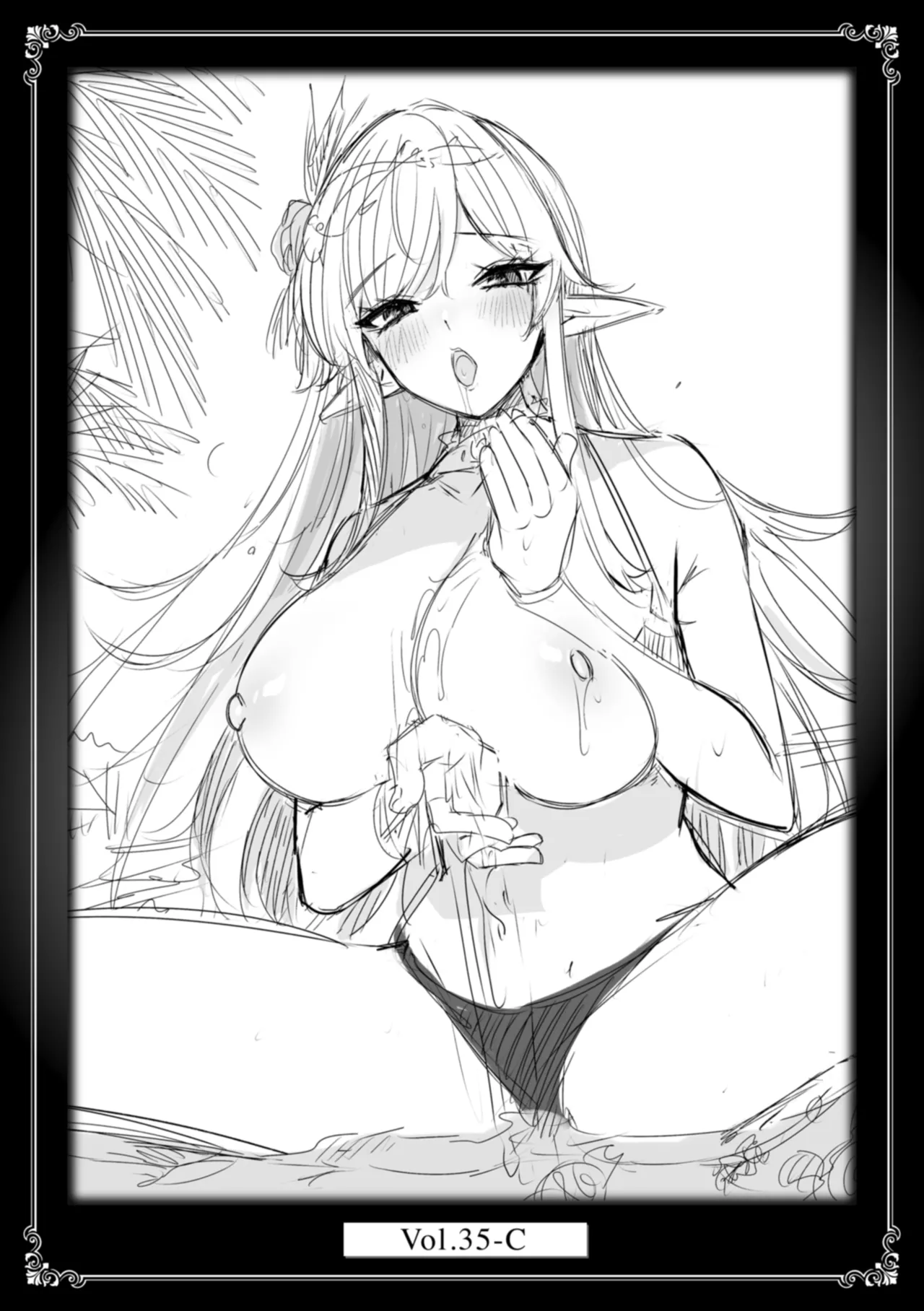 Page 157 of Dokushin Hunter no Deai wa Elf no Mori de