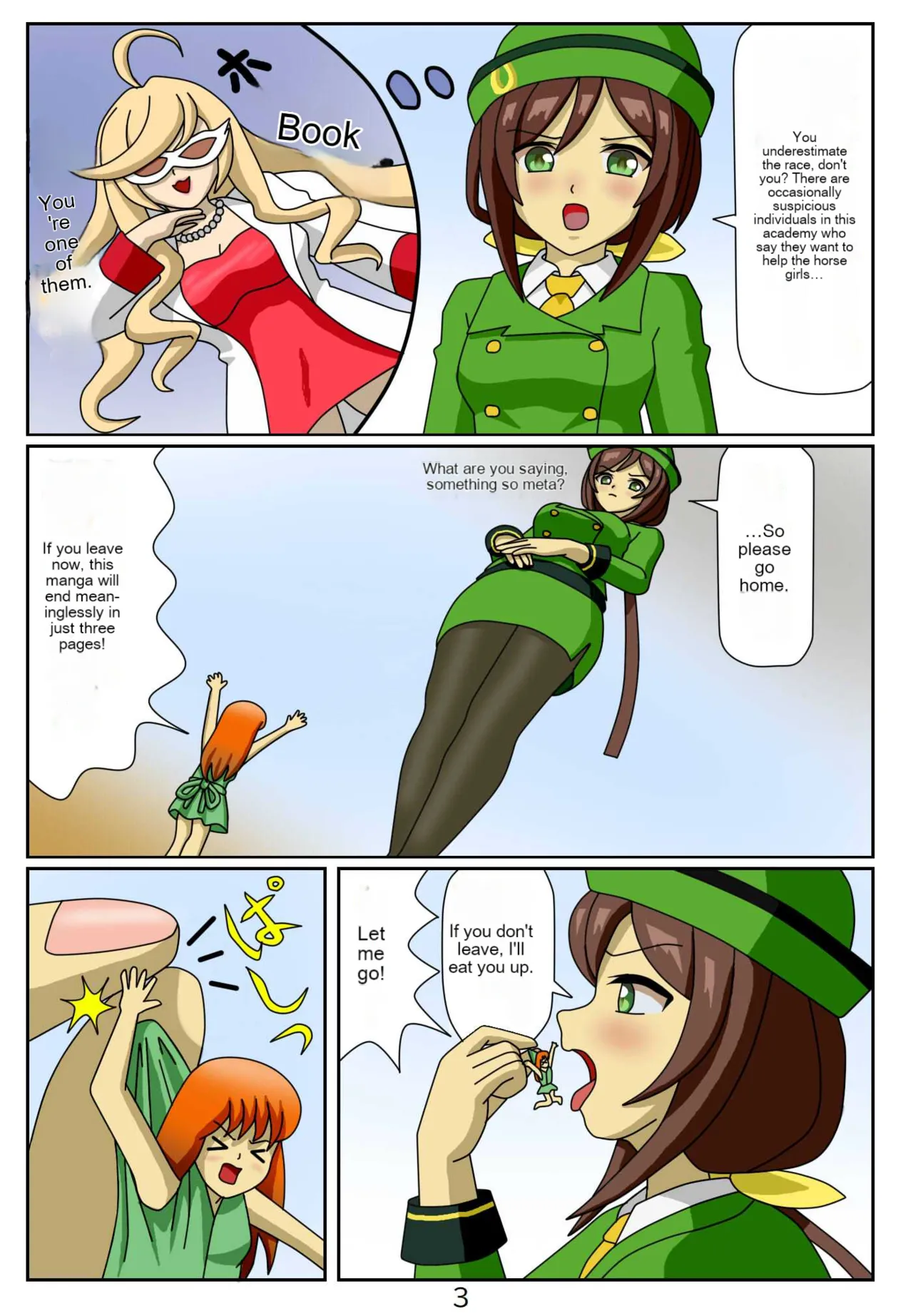 Page 4 of Kuware Trainer Hitomi-chan 1 Hayakawa Tazuna