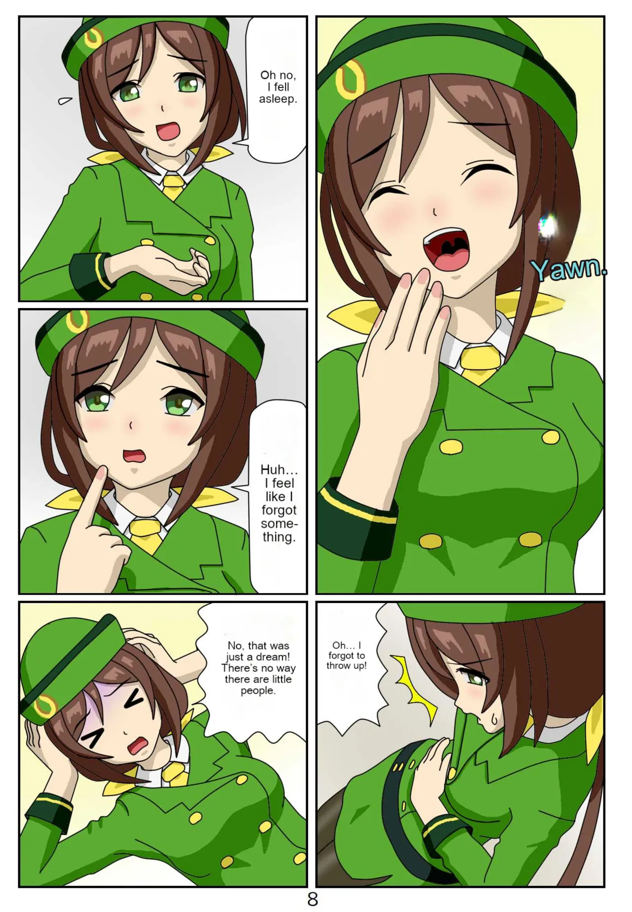 Page 9 of Kuware Trainer Hitomi-chan 1 Hayakawa Tazuna