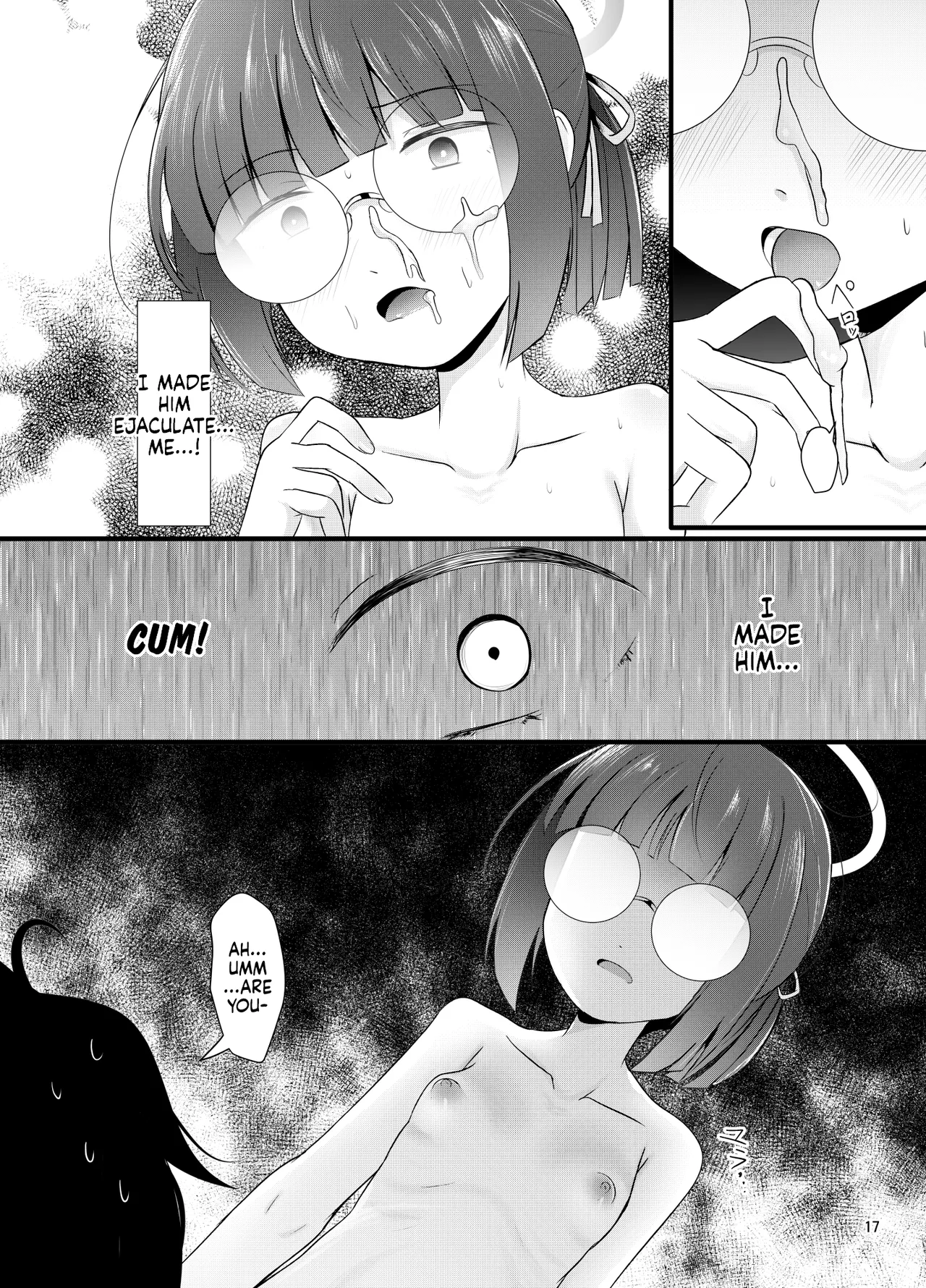 Page 17 of [Kitsune to Budou (Kurona)] Mob Demo Yatte Mitai | I Want to Try Doing it With Mob-chan (Blue Archive) [English] [Digital]