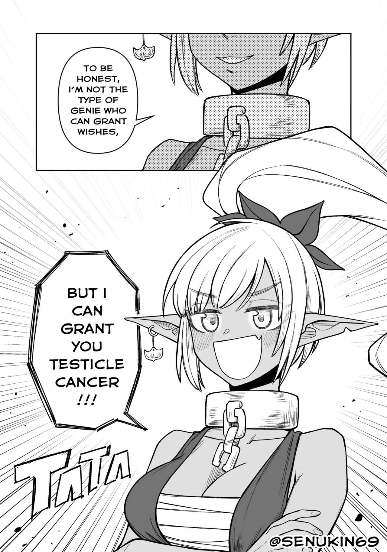 The Useless Genie and her intrusive-thoughts Master page 4 full