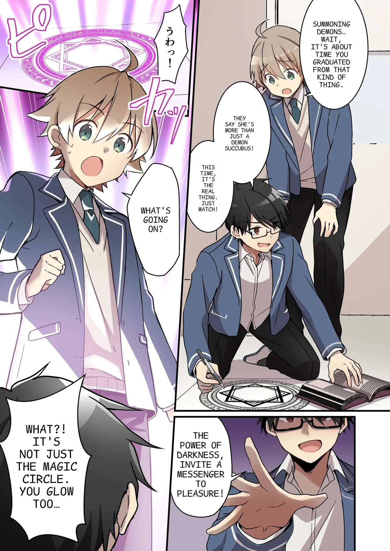 Page 2 of [TSF no F (NOMU)] Shoukan Sareta Succubus ga Boku da Nante Kiitenain desu kedo (Naki) | I didn't know that I was the summoned succubus (cry) [English]