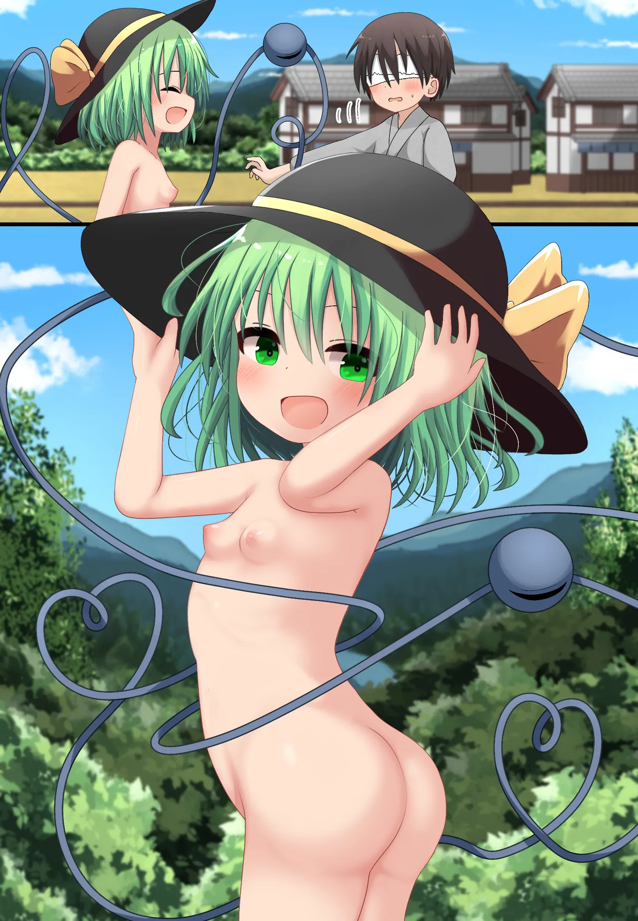 Page 6 of [Hanbun Kyojaku] skeb de Kaita Koishi-chan Manga (Touhou Project)