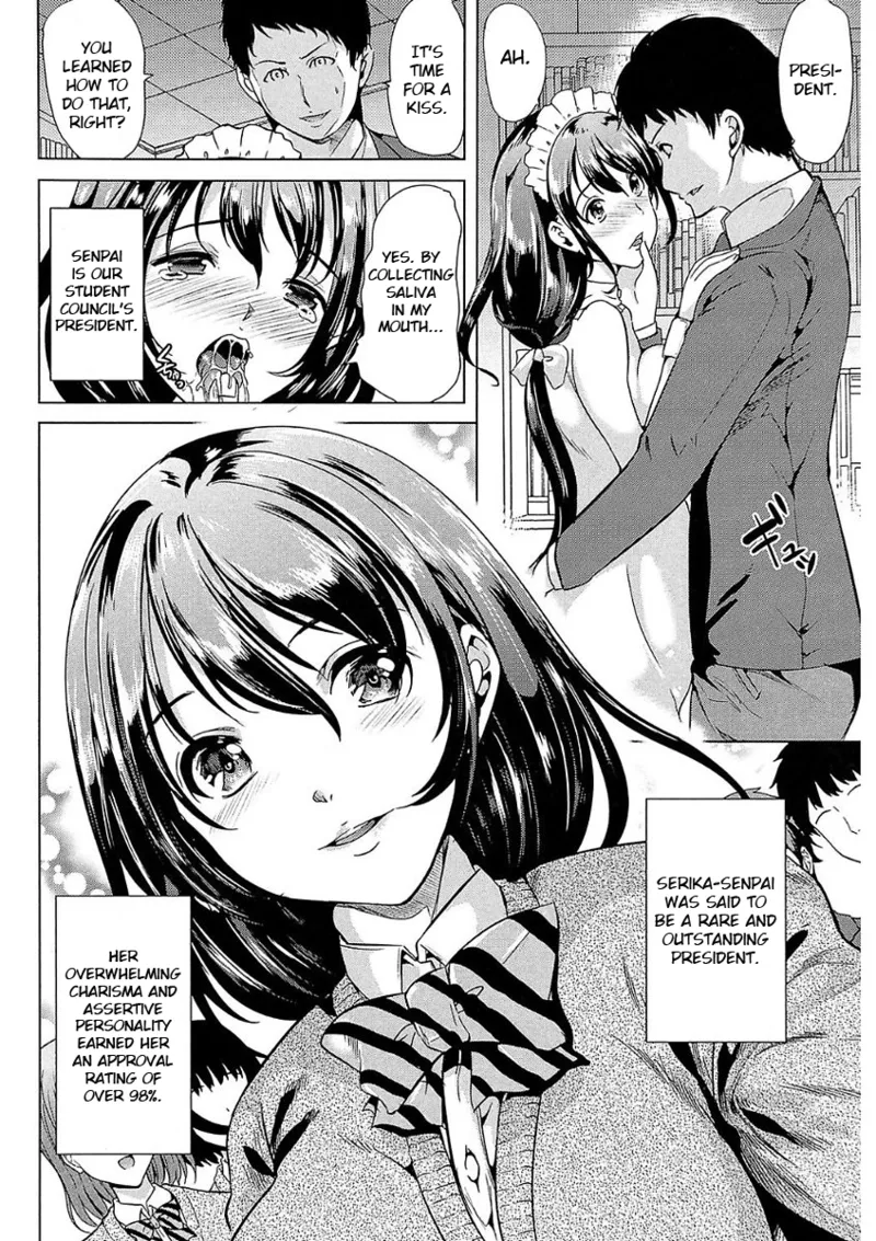 Page 4 of [Yabitsu Hiro] You're my Sex Slave President | Kimi wa Boku no Seidokaichou (Ch. 1-3) [English][CrowKarasu]