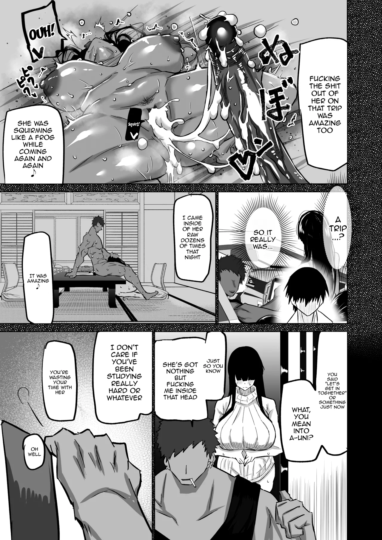Page 134 of Uchiki na Osananajimi wa Moteasobareru. Kimi ga Senpai no Dekachin de Tsugou no Yoi Onaho ni Sareru Made-. | My Timid Childhood Friend Is Being Toyed With - Until Senpai's Huge Dick Turns You Into His Convenient Onahole