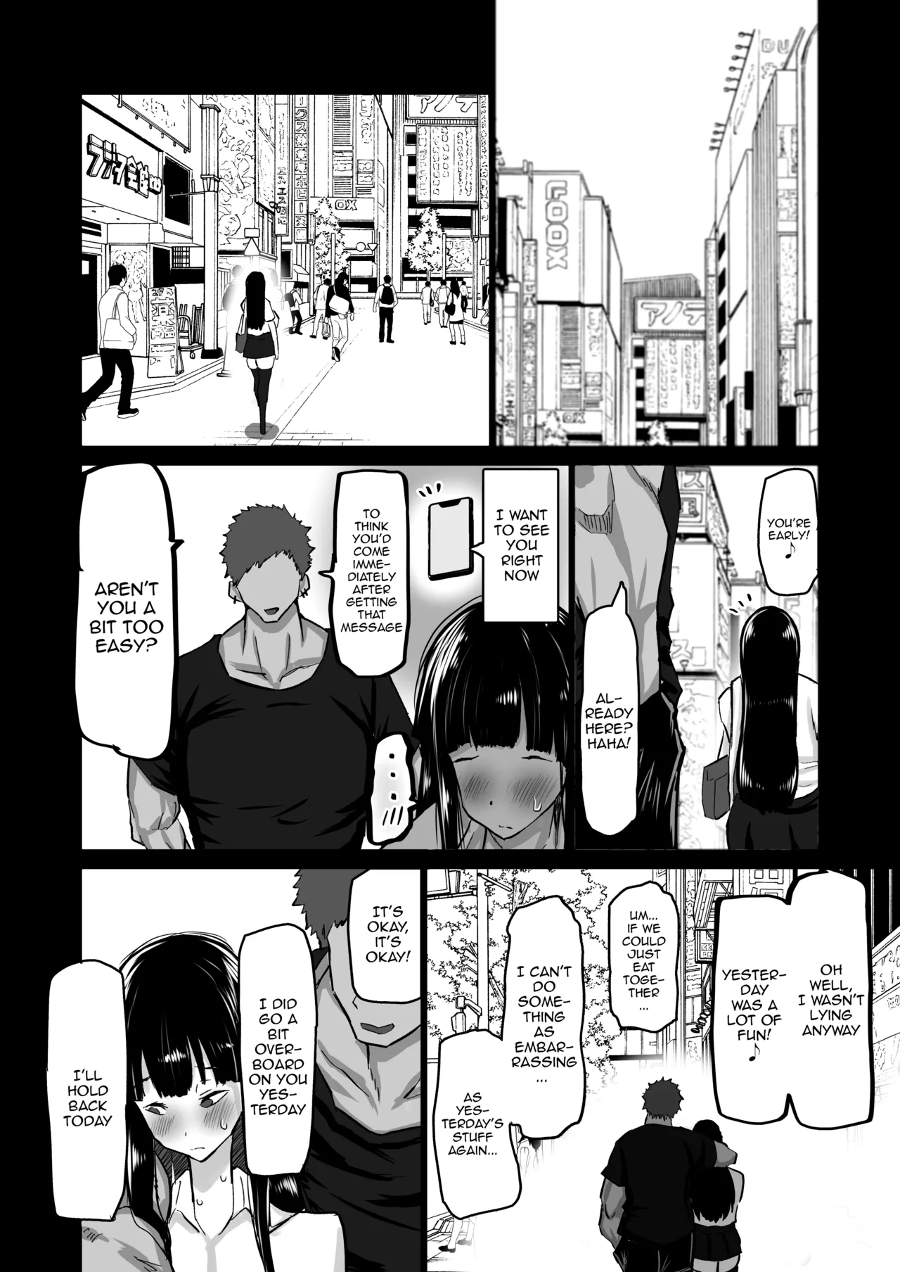 Page 35 of Uchiki na Osananajimi wa Moteasobareru. Kimi ga Senpai no Dekachin de Tsugou no Yoi Onaho ni Sareru Made-. | My Timid Childhood Friend Is Being Toyed With - Until Senpai's Huge Dick Turns You Into His Convenient Onahole
