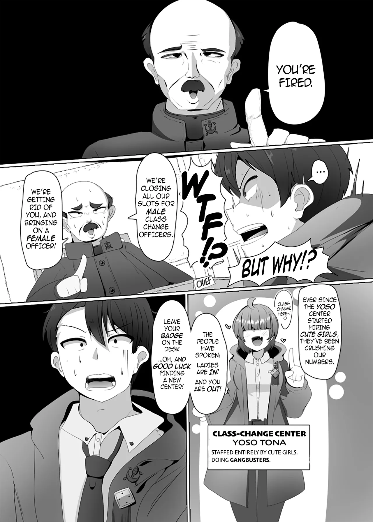 Page 4 of The House of Evil Class Change 1