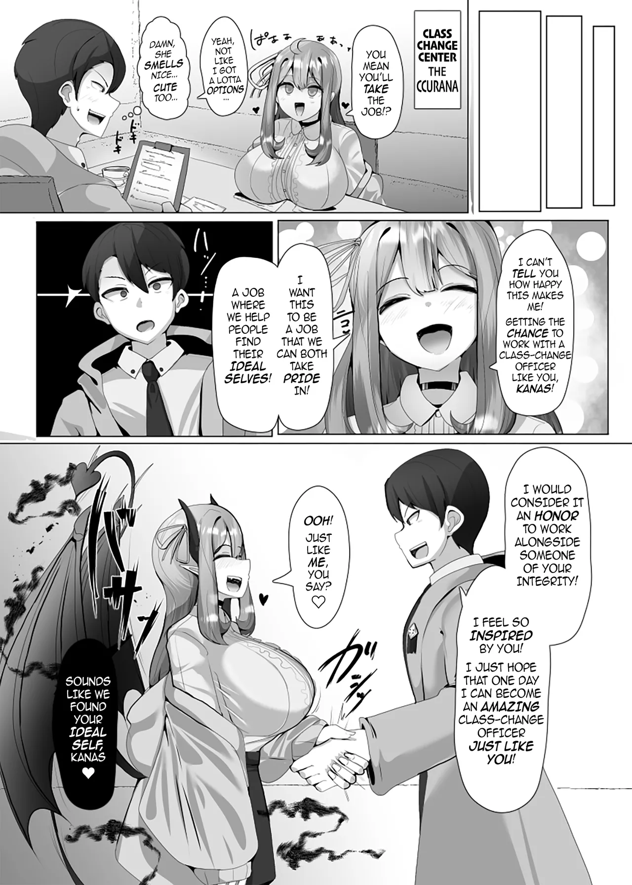 Page 6 of The House of Evil Class Change 1