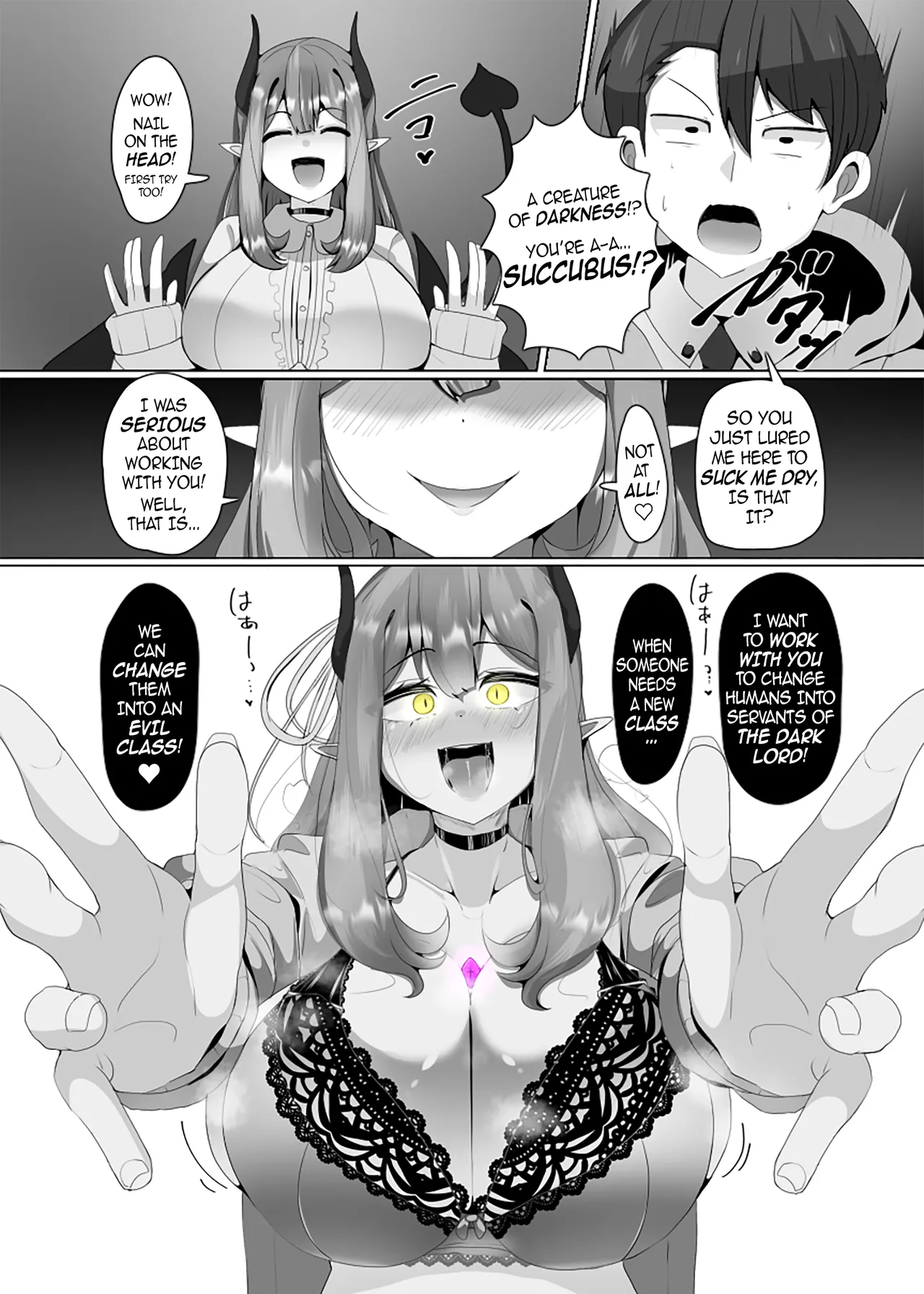 Page 7 of The House of Evil Class Change 1