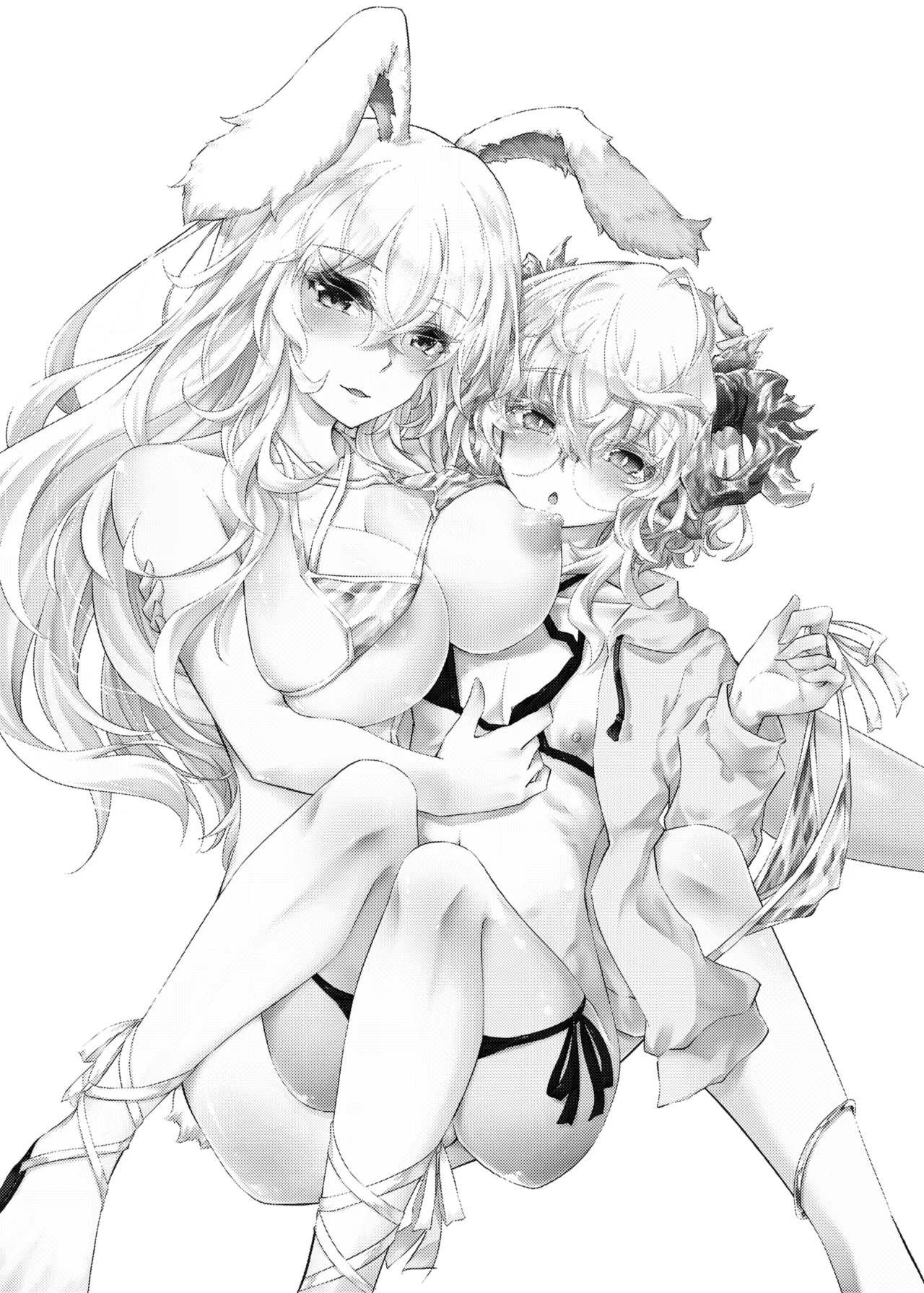 Page 2 of [GAULOISES BluE (Amano Chiharu)] VR mo Real mo TS Mesu ni Narimashita. 3 ~♀→♂ TS Shita Otoko no Musume wo Soete~