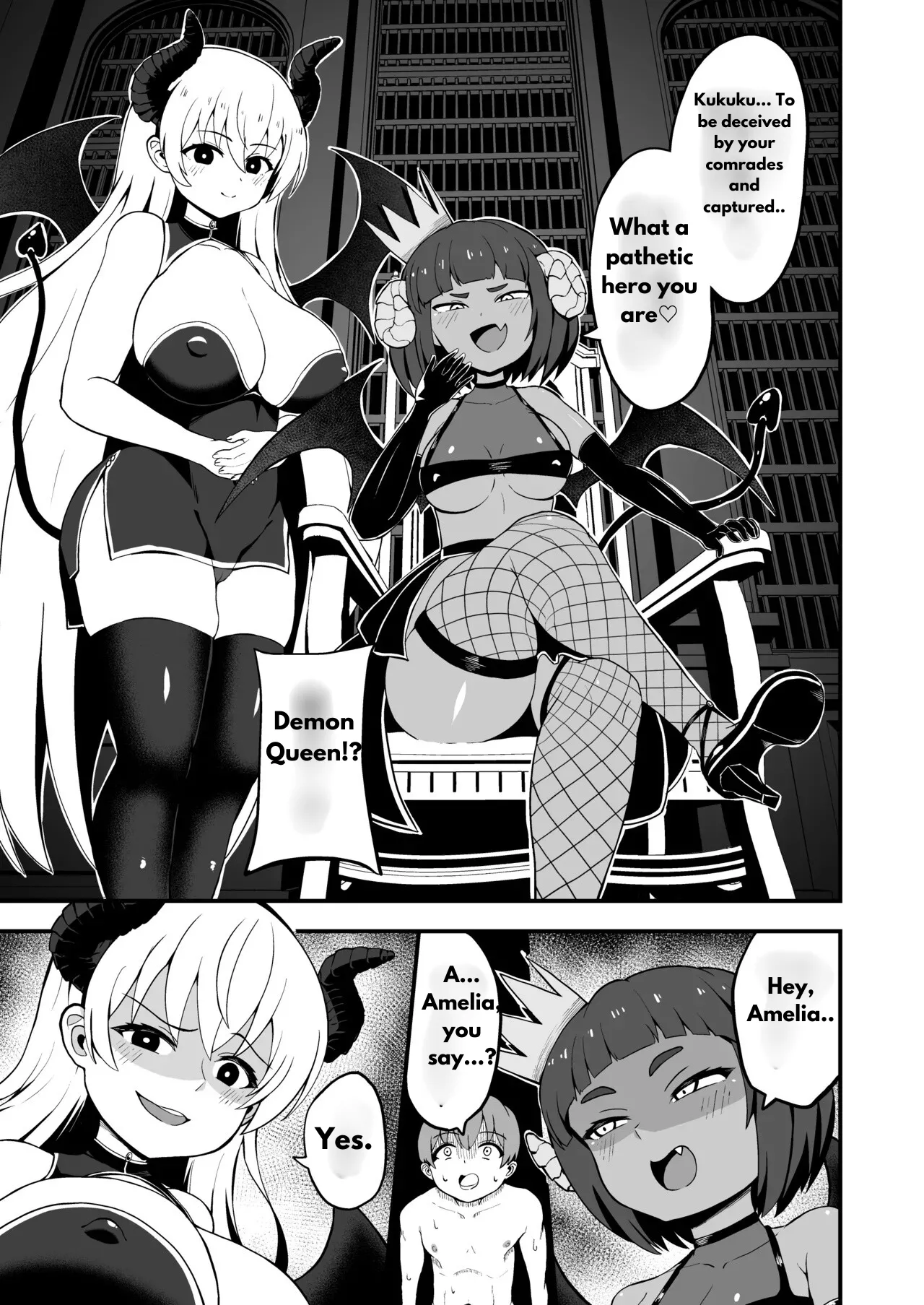 Page 3 of [Emuo Koubou (Yonesuke)] Maougun kara Kaihou Sareta Mahoutsukai no Yousu ga Doko ka Okashii <Kouhen> [English] [Digital]