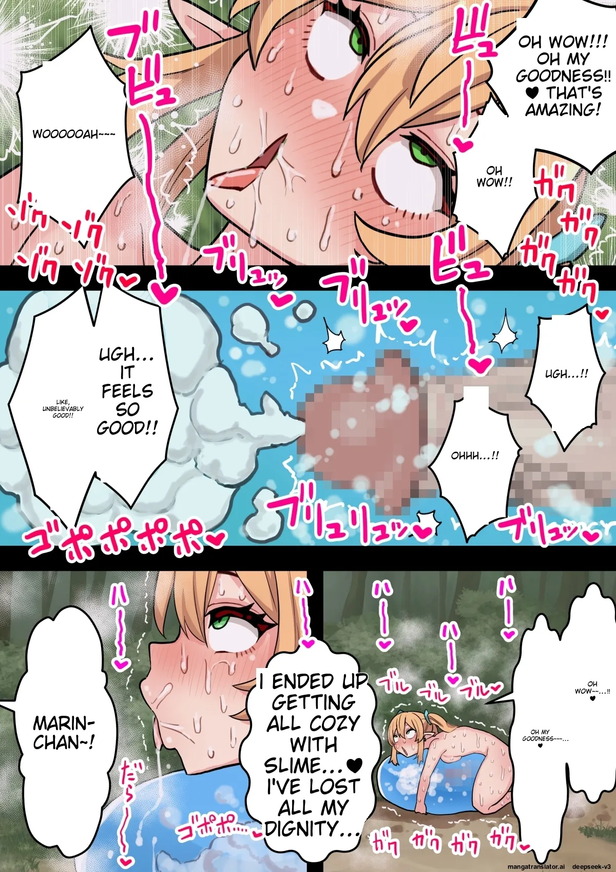 Page 24 of Tanshou Houkei Futanari Hobbit Shoujo ga Mahou no Yubiwa de Kyokon Seiyoku Monster ni naru Hanashi 1-3