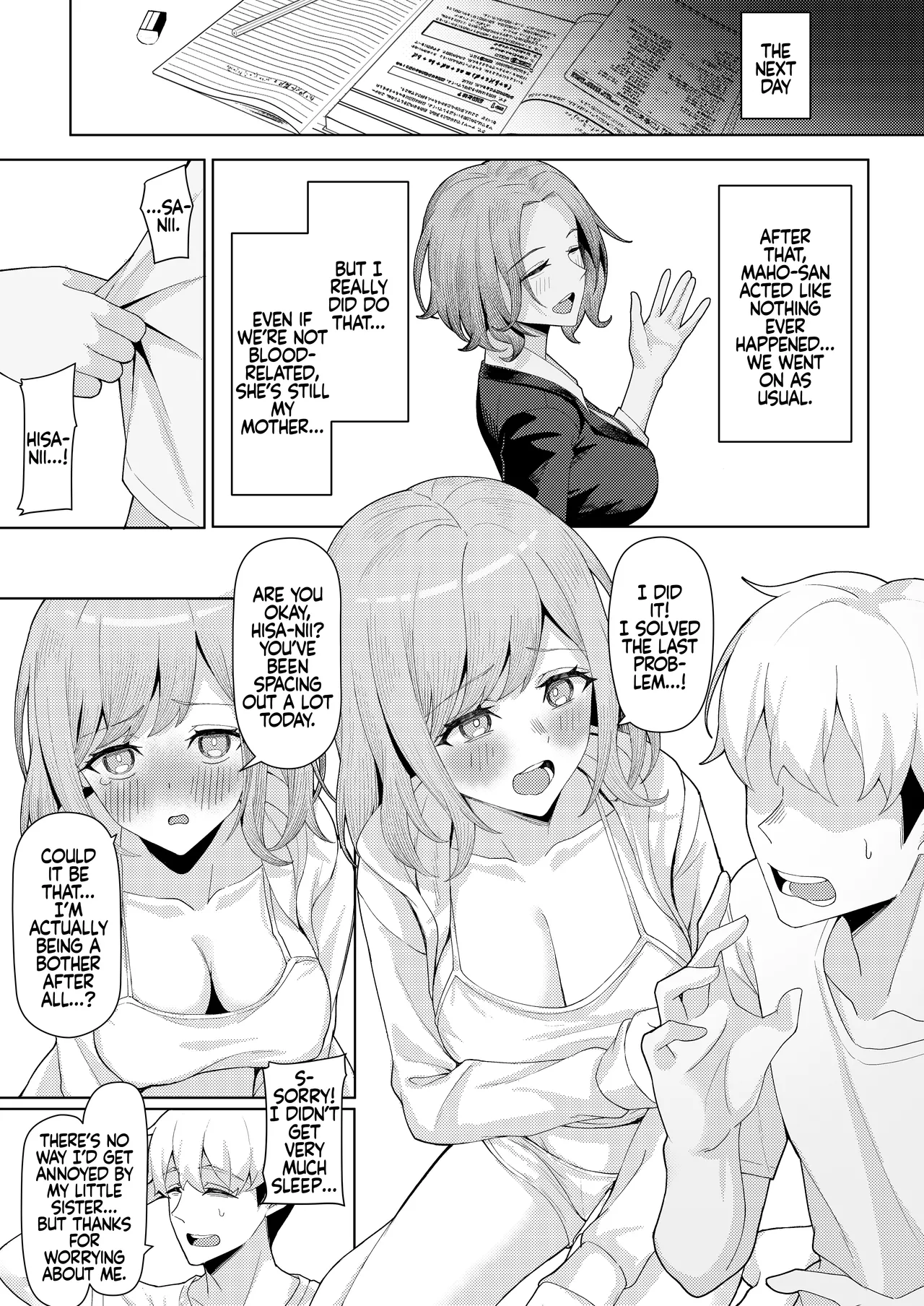 Page 18 of Chichi no Saikon de Doukyo suru Koto ni Natta Gibo no Gijou Shimai to Kawarugawaru Sex shite shimatta Hon | Living with My Stepmom and Stepsisters After Dad's Remarriage and Having Sex with Them All