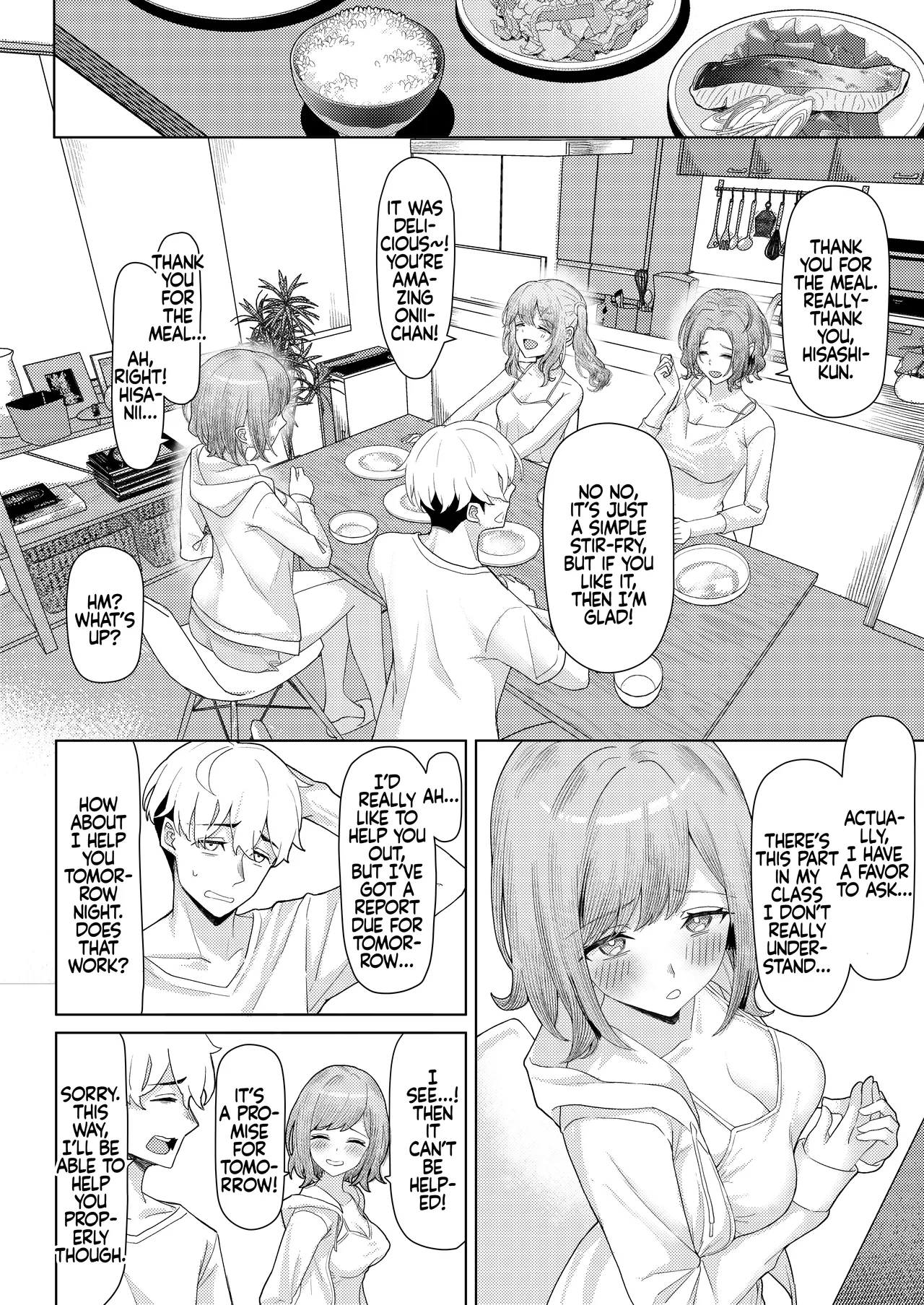 Page 5 of Chichi no Saikon de Doukyo suru Koto ni Natta Gibo no Gijou Shimai to Kawarugawaru Sex shite shimatta Hon | Living with My Stepmom and Stepsisters After Dad's Remarriage and Having Sex with Them All