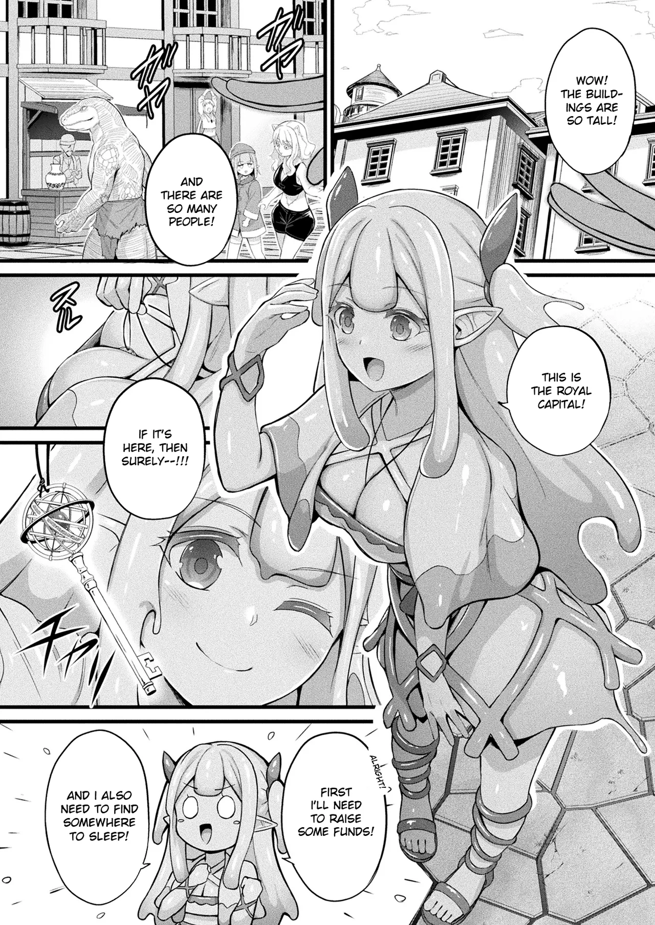 Page 2 of Slime Musume Meruru no Ecchi na Oshigoto Ch. 1 | Slime Girl Meruru's Sexy Job - Episode 1