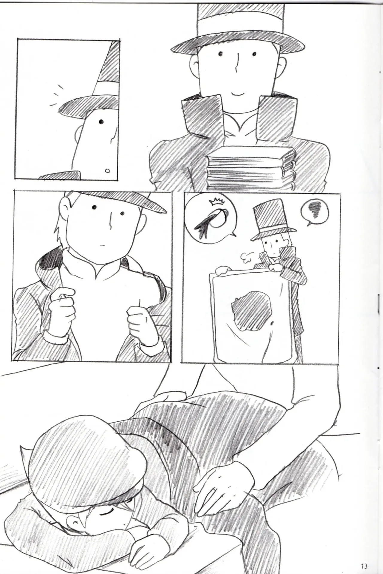 Page 13 of [You You Club (Aiko)] Dear Professor - Professor Layton dj