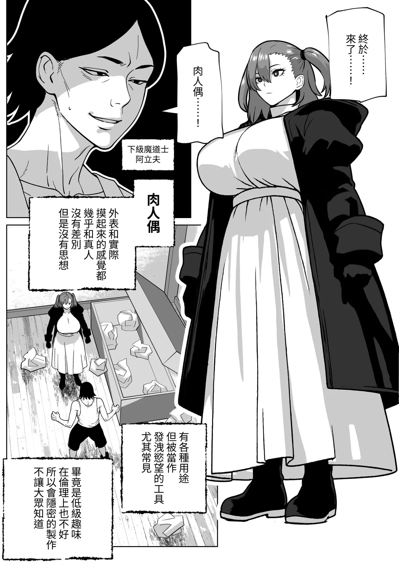 Page 2 of [bekobeko] Chuumon shita Nikuningyou ni Chinpo ga Tsuiteiru no desu ga | 下單的肉人偶附帶著肉棒 [Chinese] [hh]