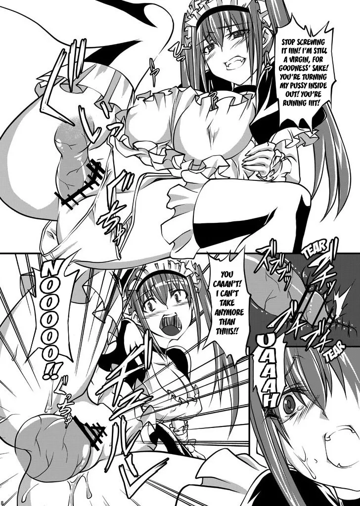 Page 9 of [Zensoku Rider (Tenzen Miyabi)] Juukan Maid [English] [Kuraudo]