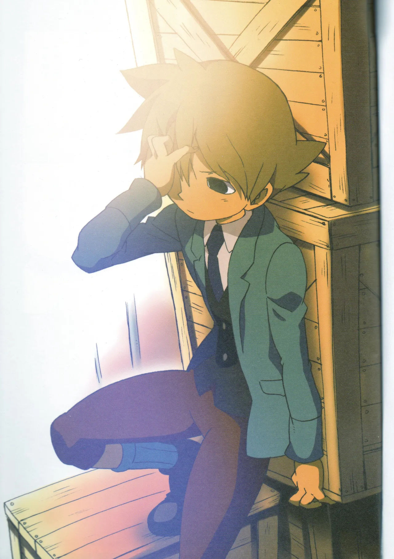 Page 3 of (C75) [M Kichibeya (Uchida Junta)] Seinen Luke to Saigo no Honyarara (Professor Layton)