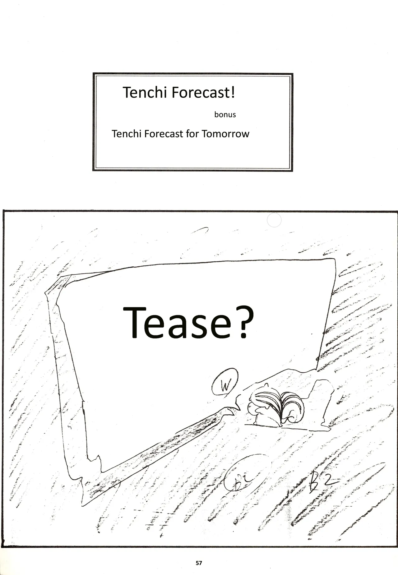 Nontan Keebo Tenchi Yohou - Page 58