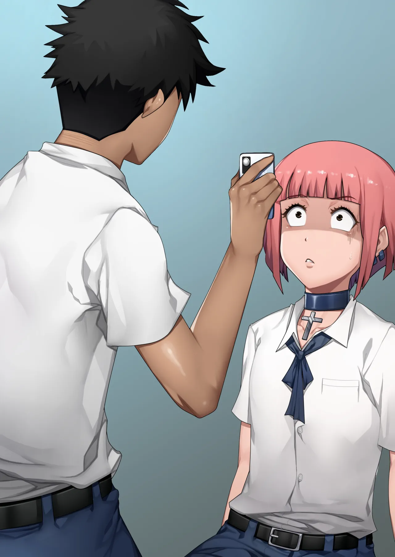 My bitch friend 6 page 105 original parody - mosaic censorship stockings hentai manga - read online free